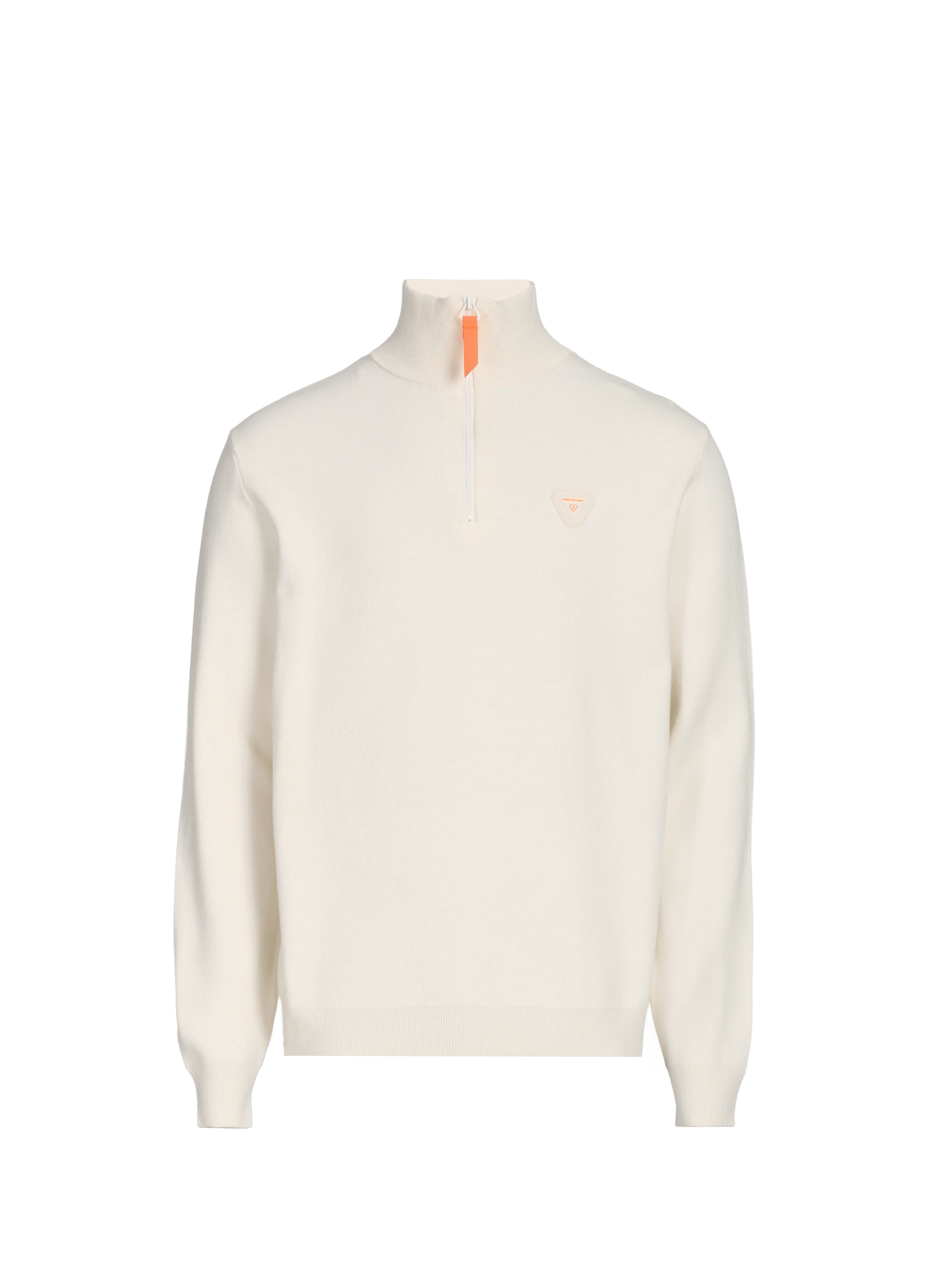 Straight fit high neck sweater GERTRUDE ET GASTON Beige