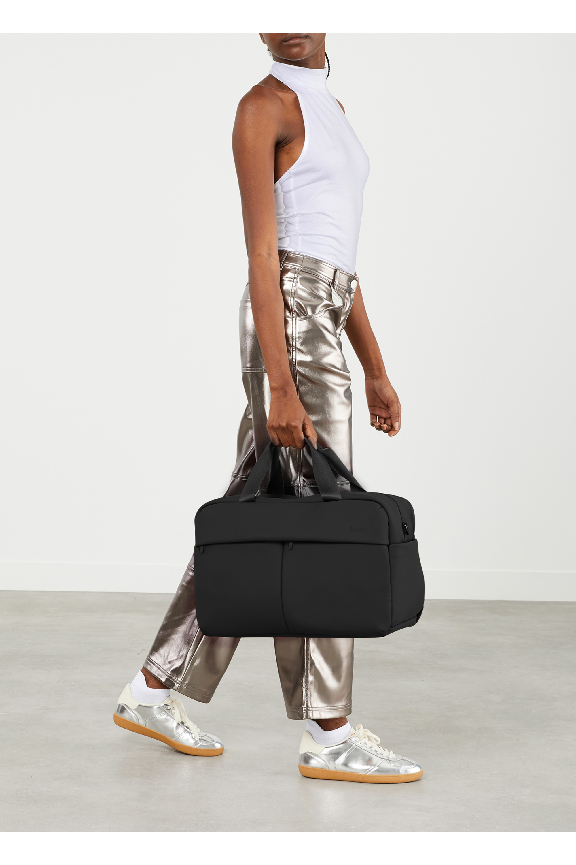 Lost in berlin sac de voyage taille s LIPAULT PARIS Noir