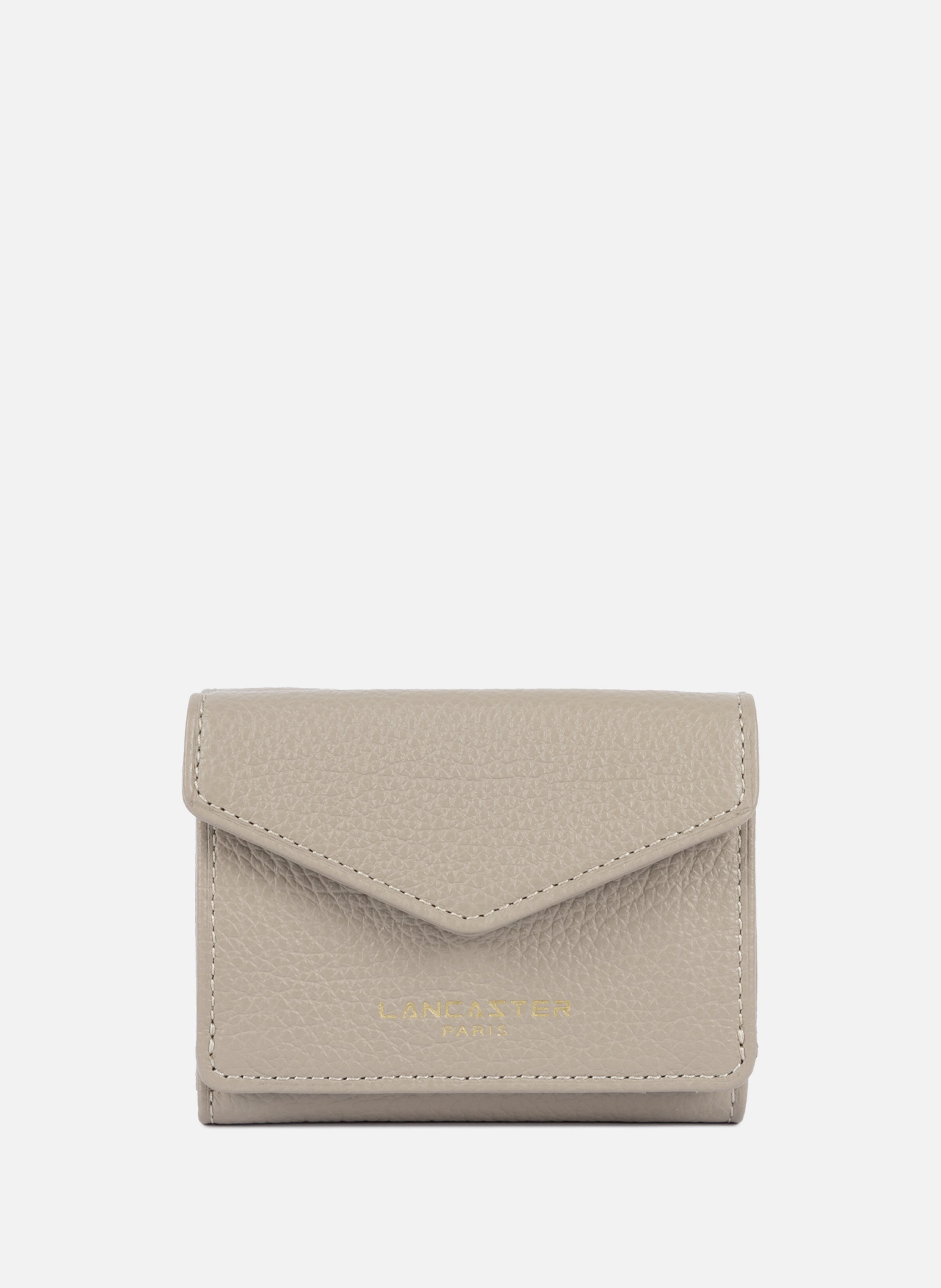 LANCASTER Mini back to back wallet - Dune Grey
