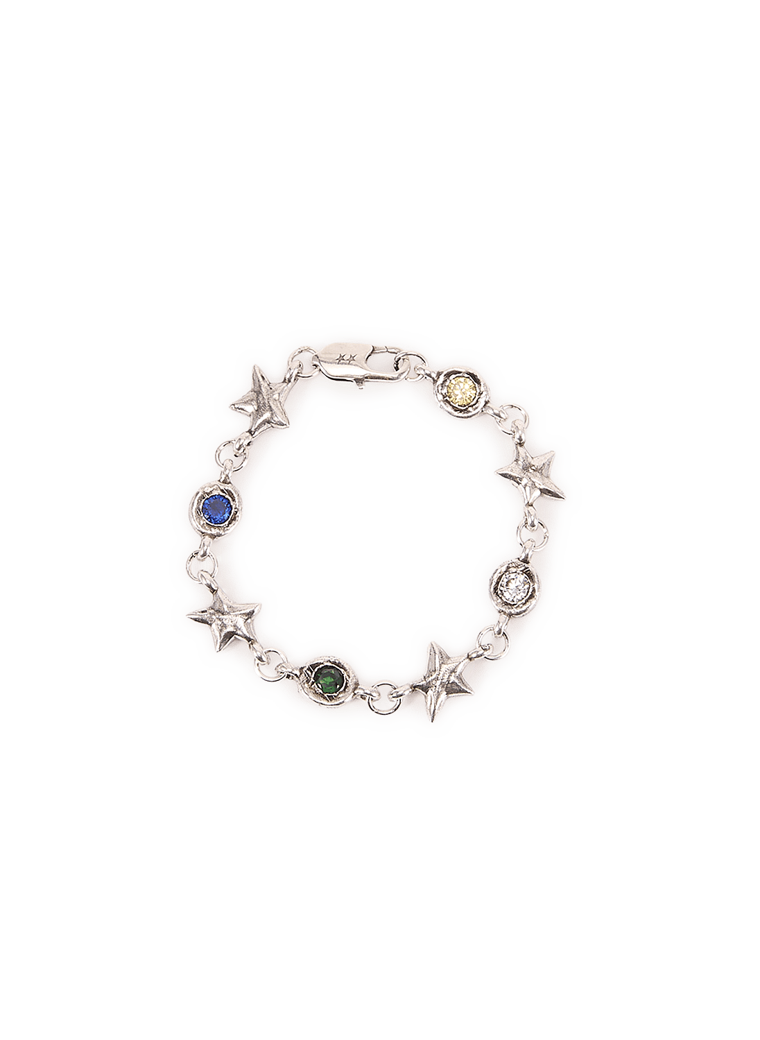 Bracelet Squadra en laiton TWO JEYS Argent