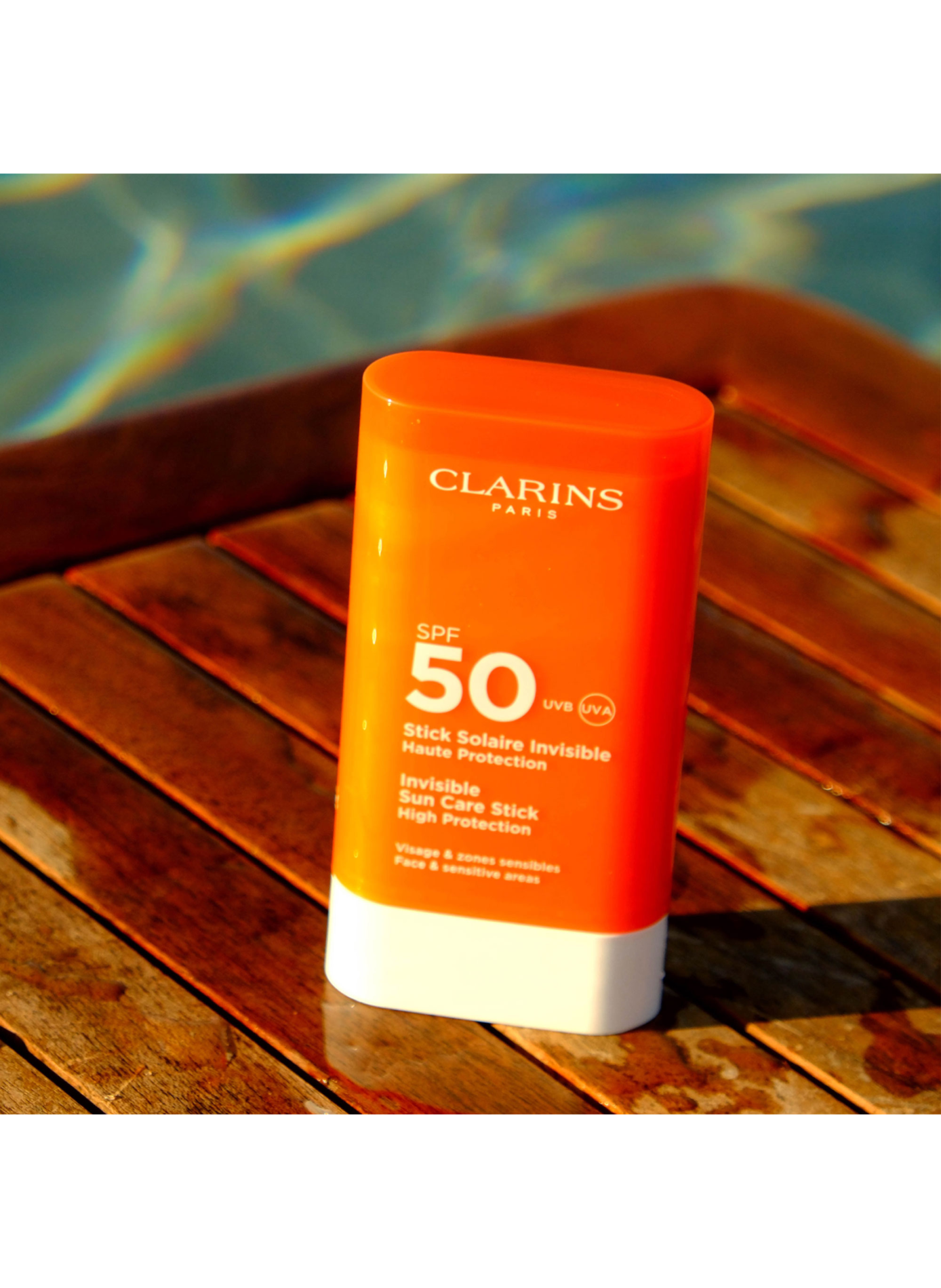 Invisible Sunscreen Stick SPF50 - High Sun Protection for Face UVA/UVB 50 CLARINS No color