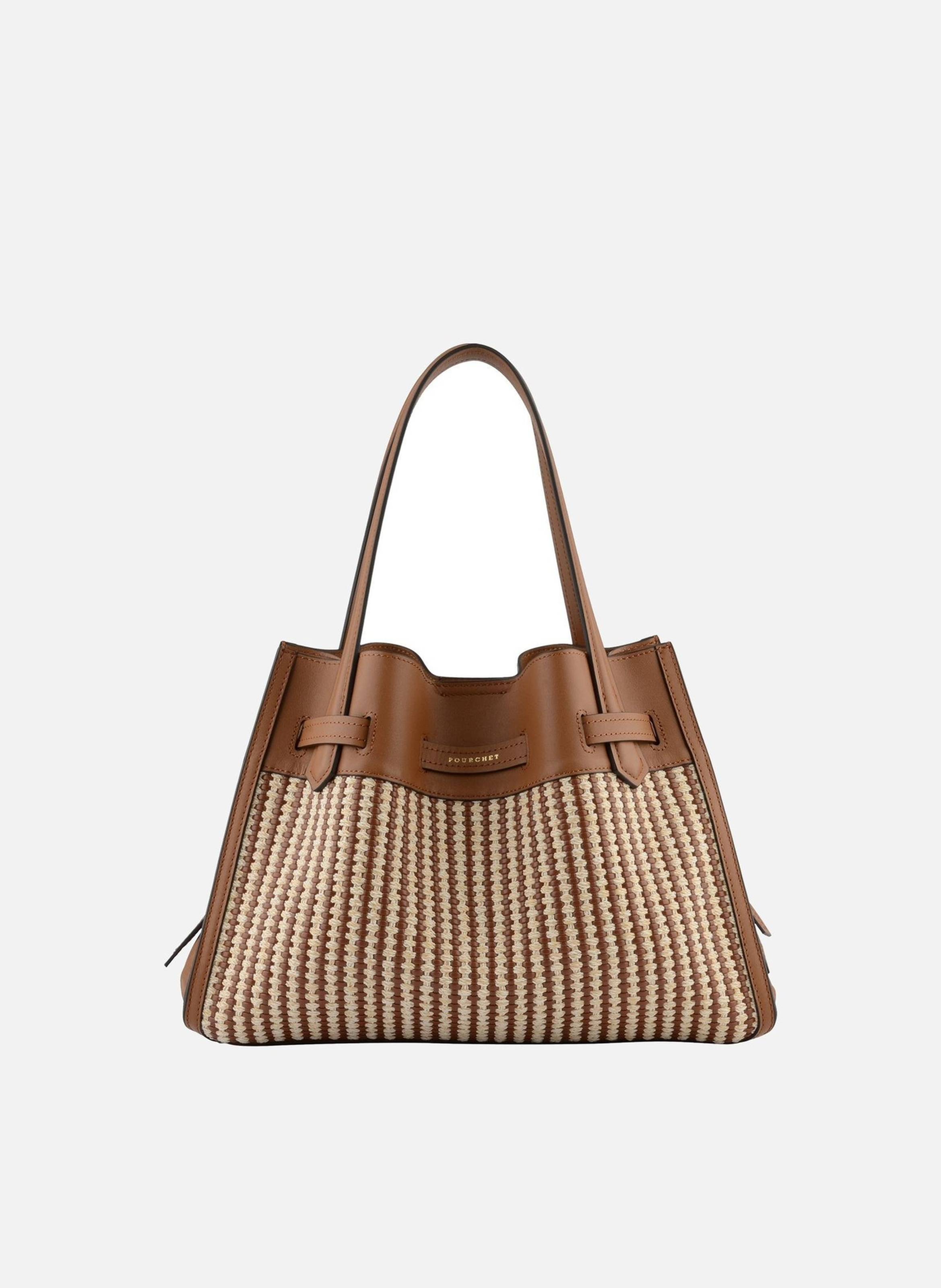 Blossom tressé | sac à main POURCHET Doré