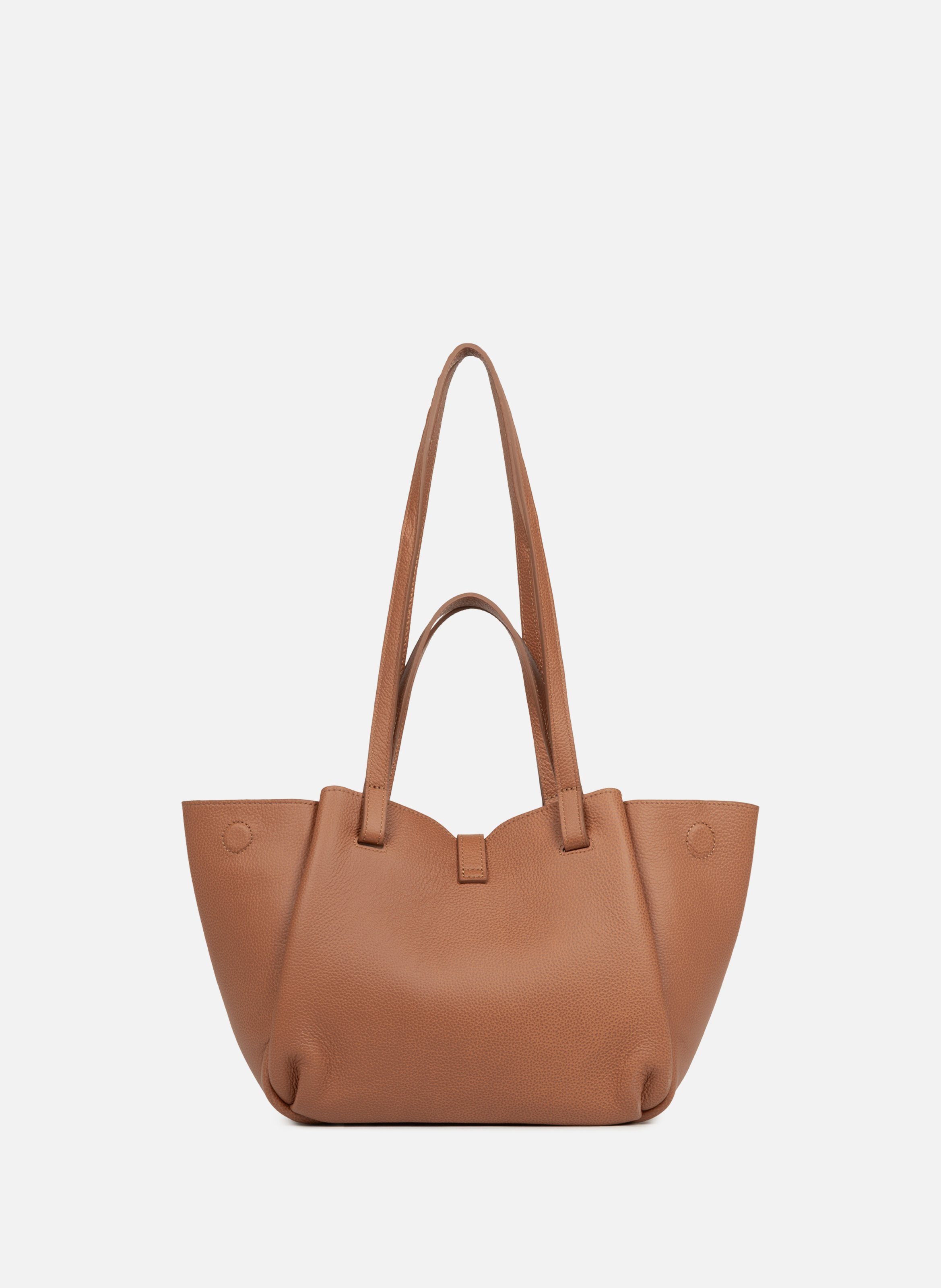 Sac cabas épaule - milano horizon LANCASTER Doré