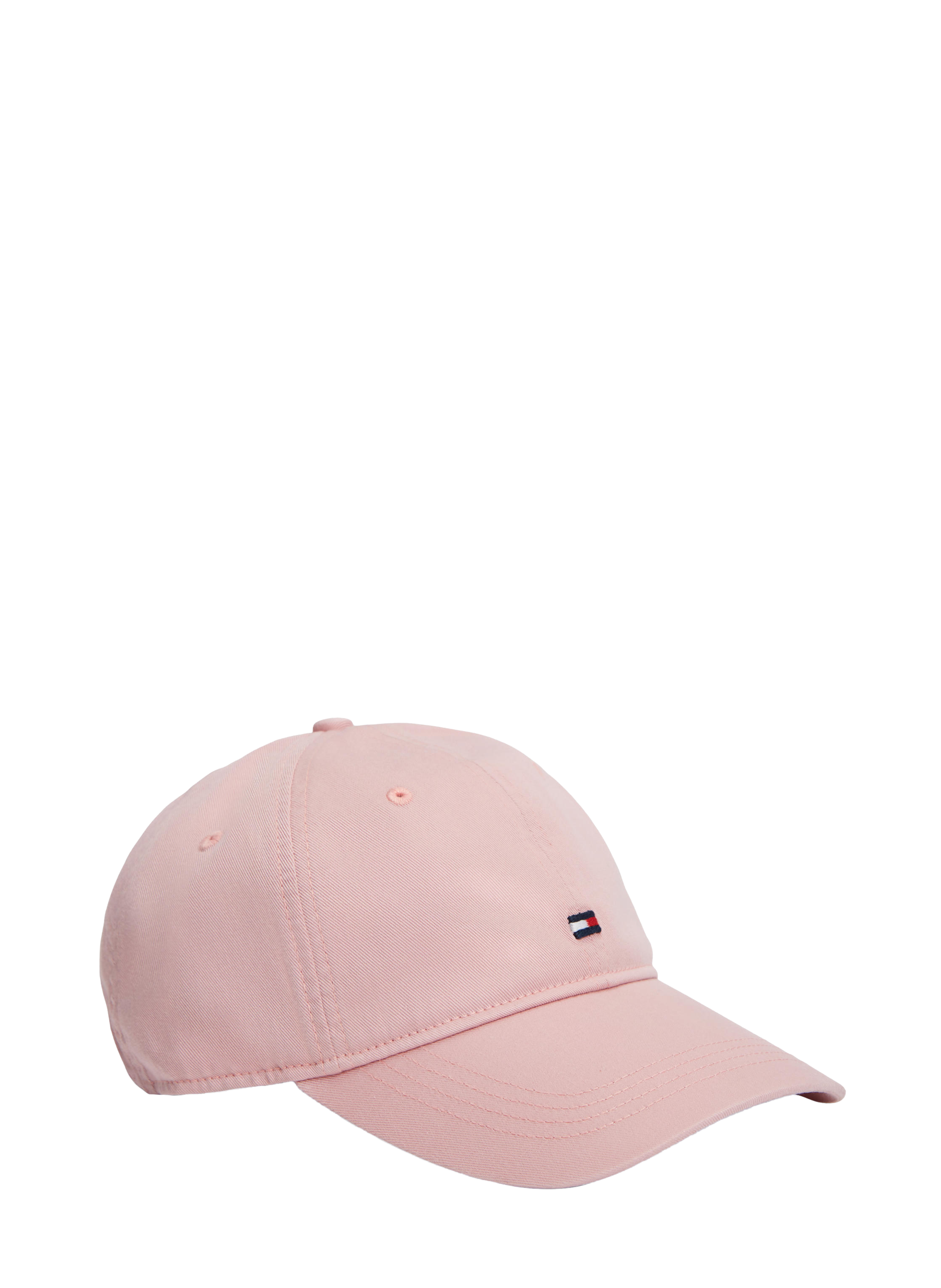 Logo organic cotton baseball cap TOMMY HILFIGER Pink