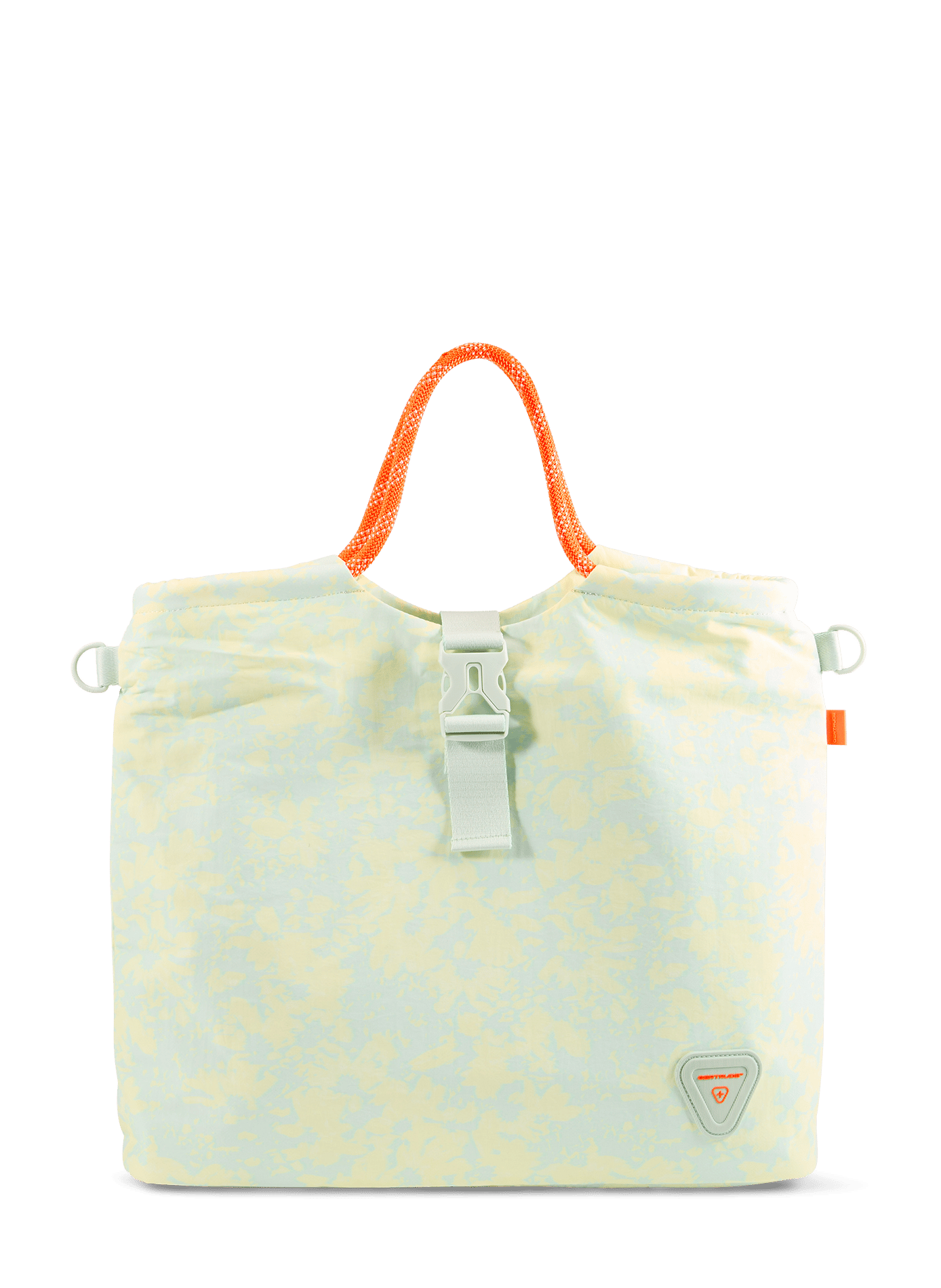 Tote bag Tevy Flowers GERTRUDE ET GASTON Green