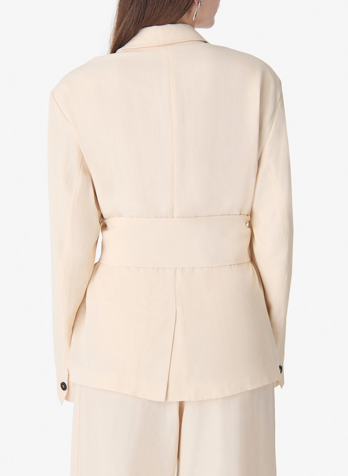Veste col tailleur haline IRO Beige