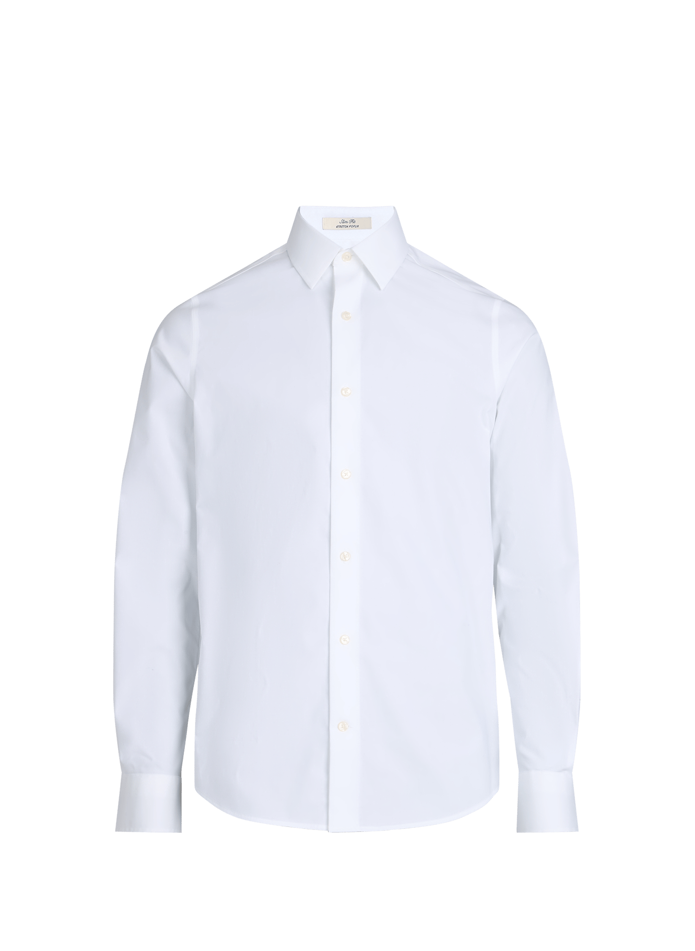 Gerade Baumwollbluse GANT Weiss