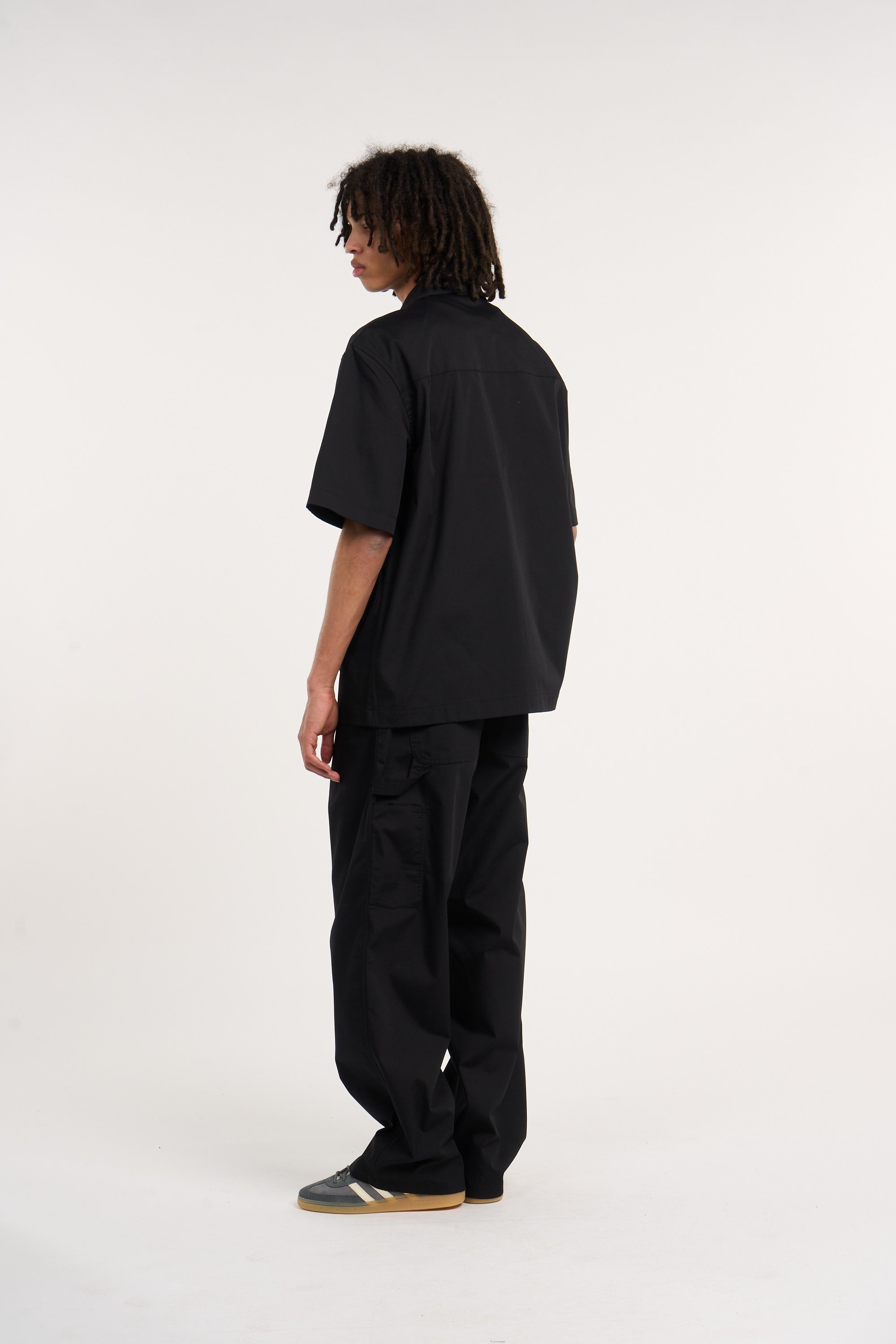 Pantalon postal single knee pant CARHARTT WIP Noir