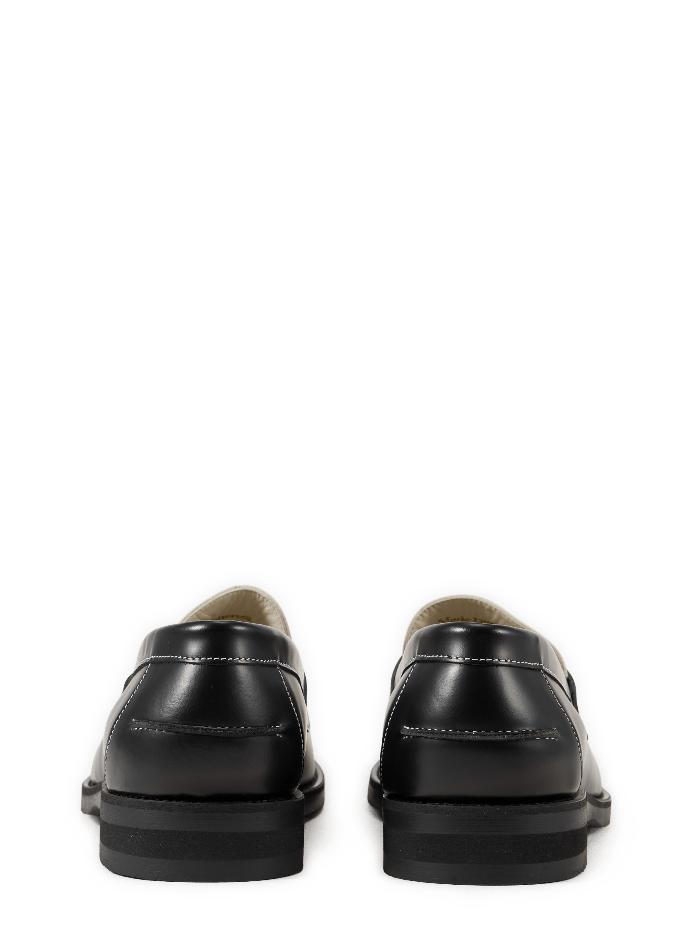Leather loafers with scorpion print DUKE + DEXTER Multicolour