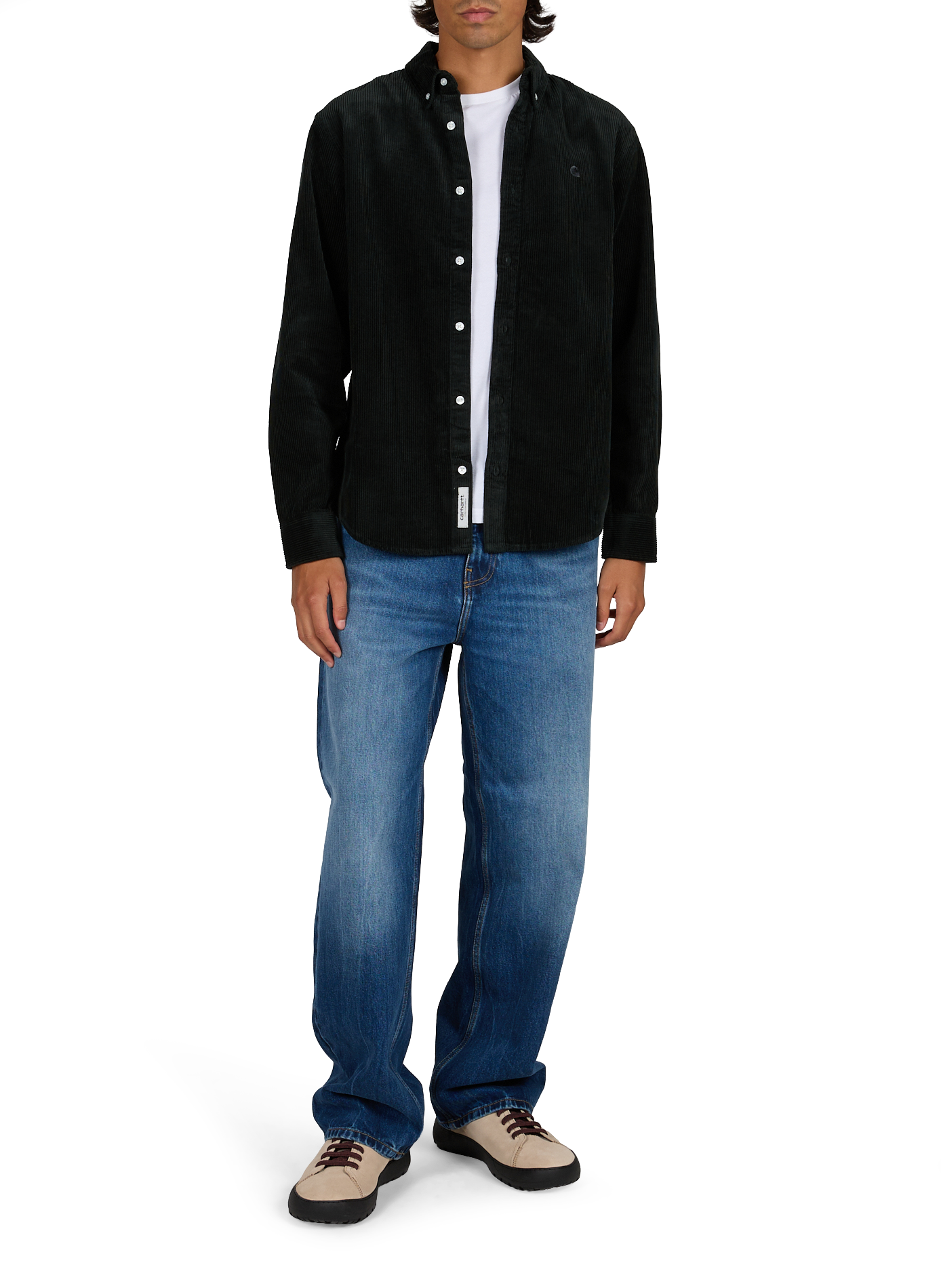 Corduroy shirt CARHARTT WIP Green