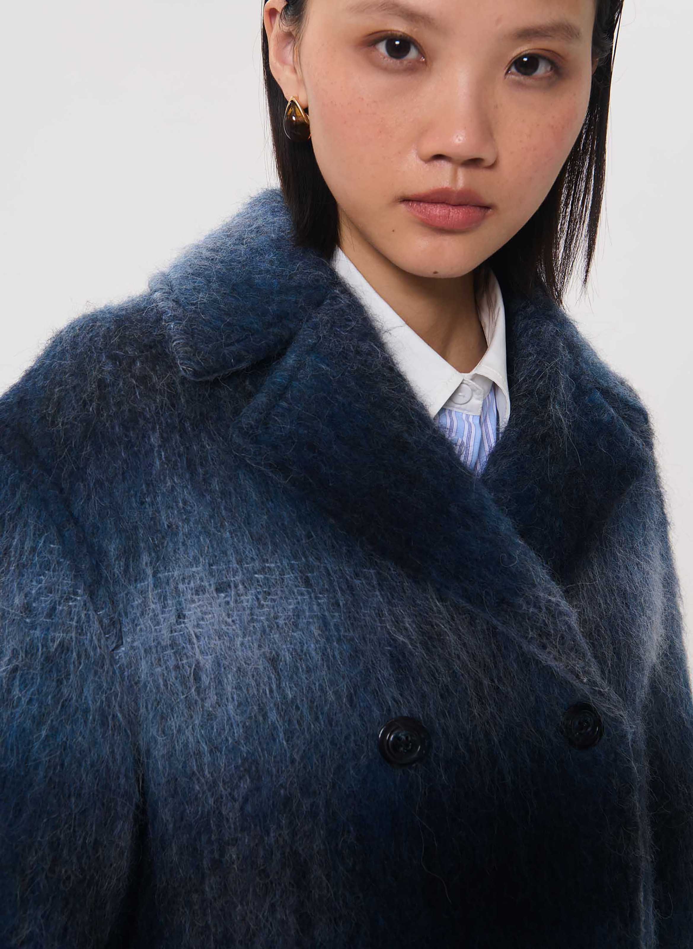 Manteau marcelle TARA JARMON Bleu