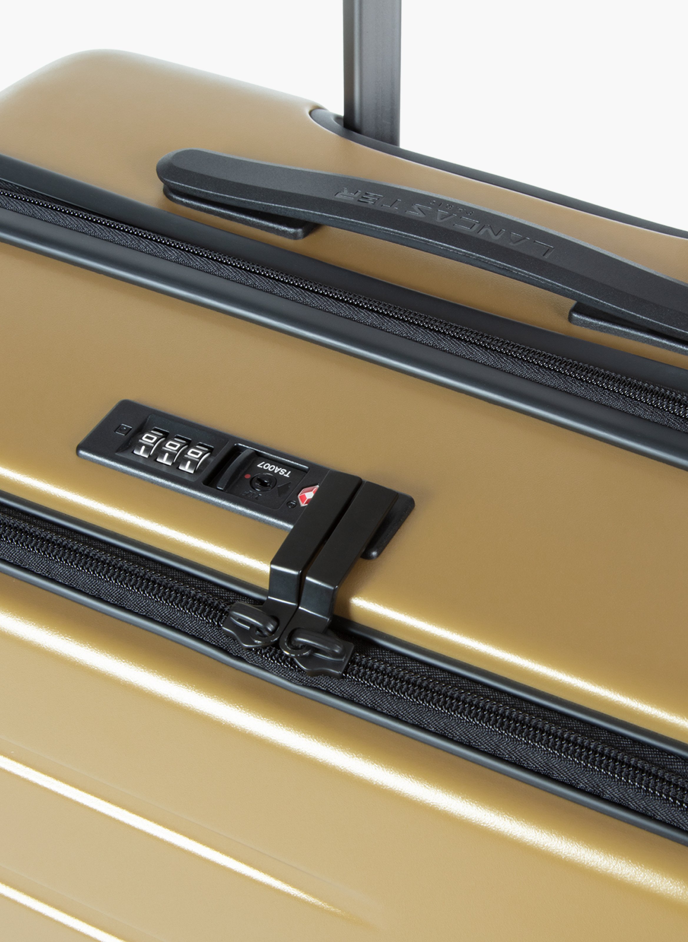 Set de 3 valises cdg - bagages LANCASTER Doré