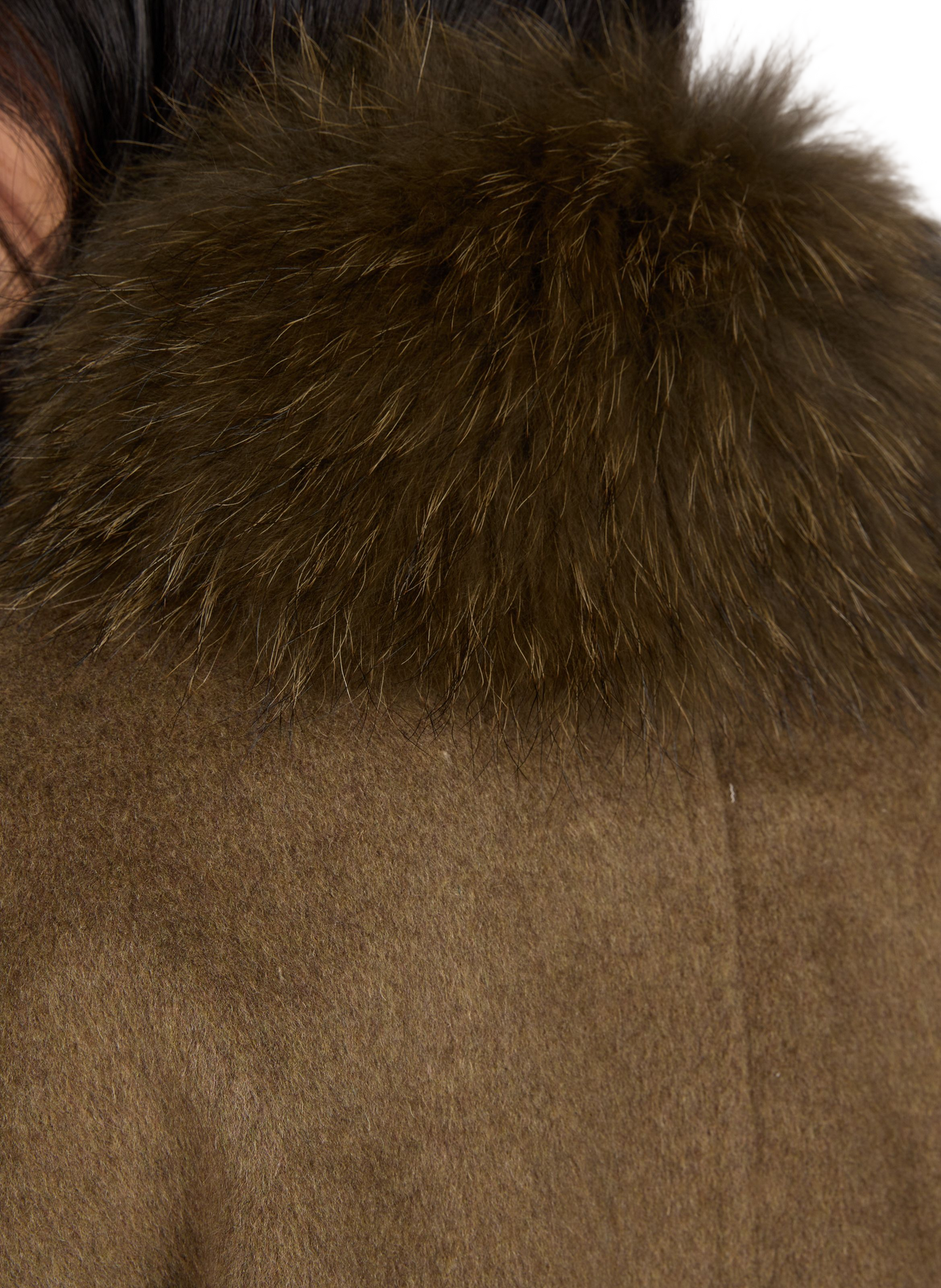 Cléo short coat in a wool blend VIKTORIA CHAN Khaki