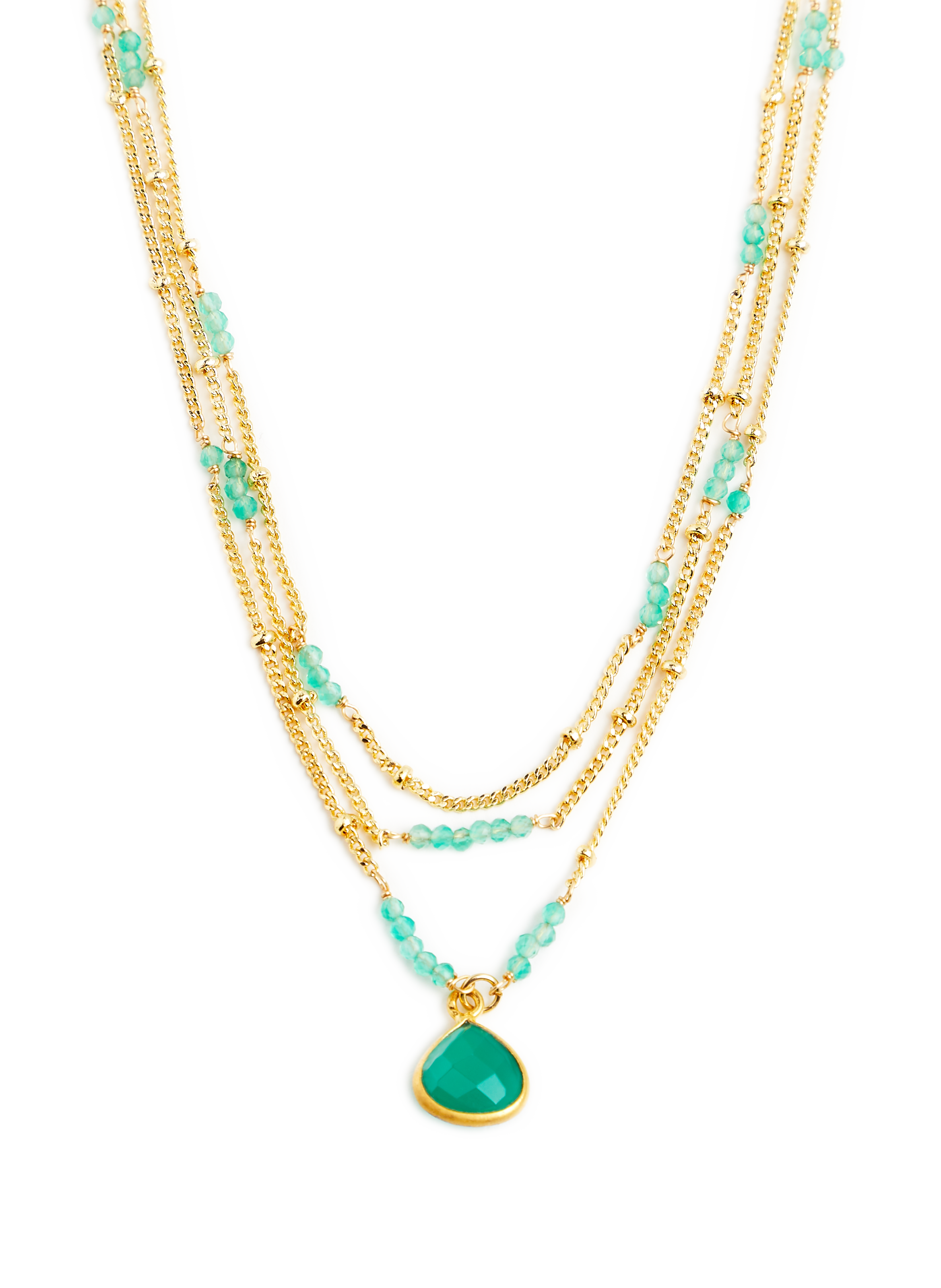 Anna necklace LILO Green