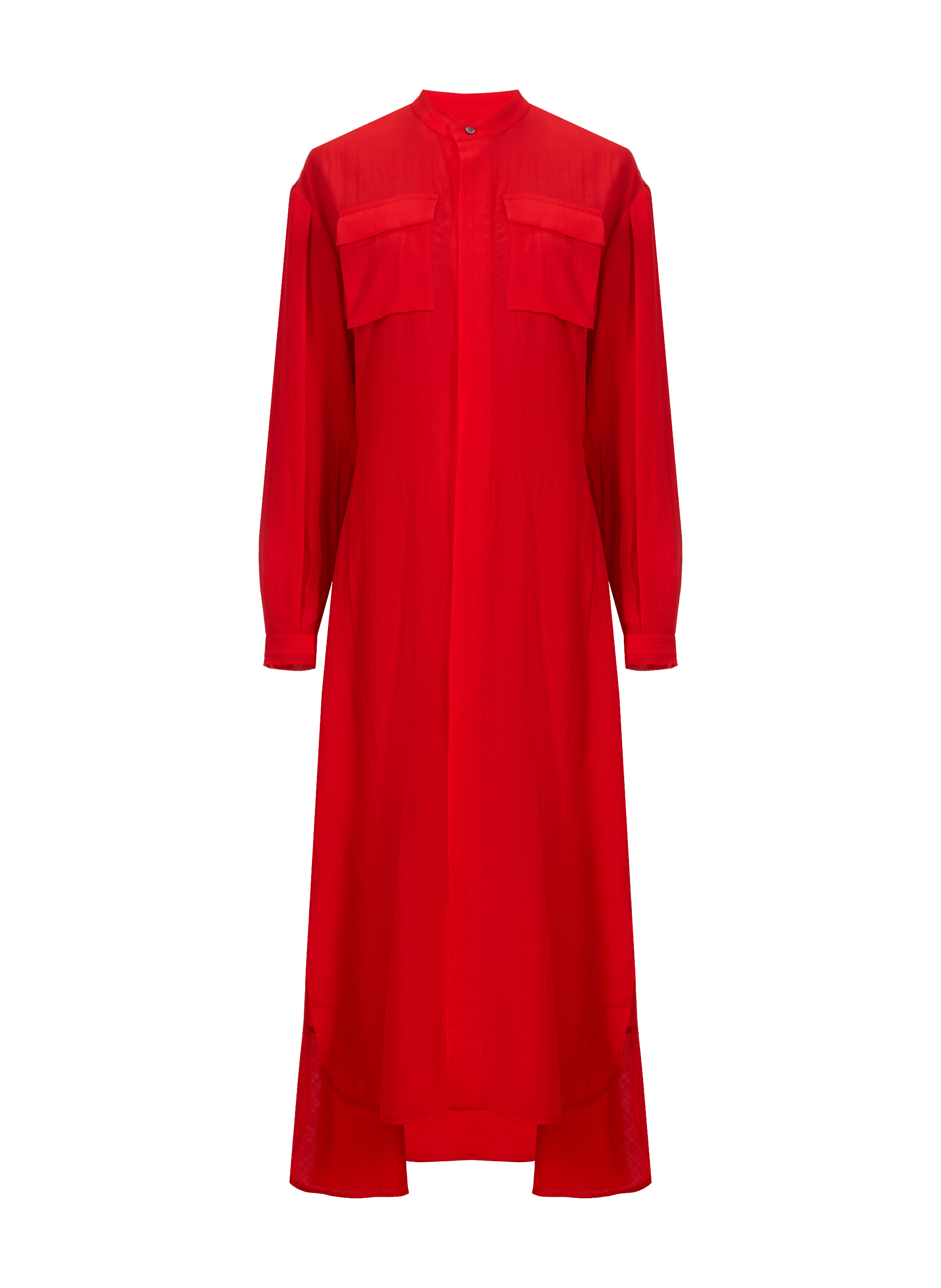 Robe longue en laine vierge