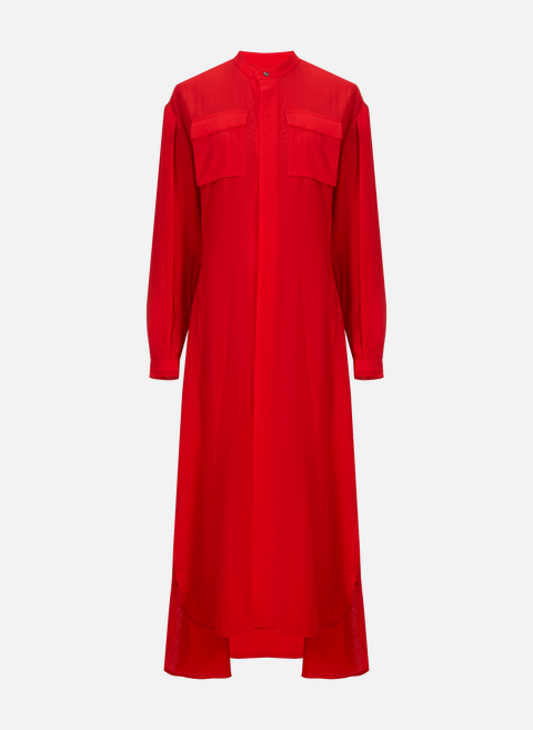 Long virgin wool dress RedEUDON CHOI 