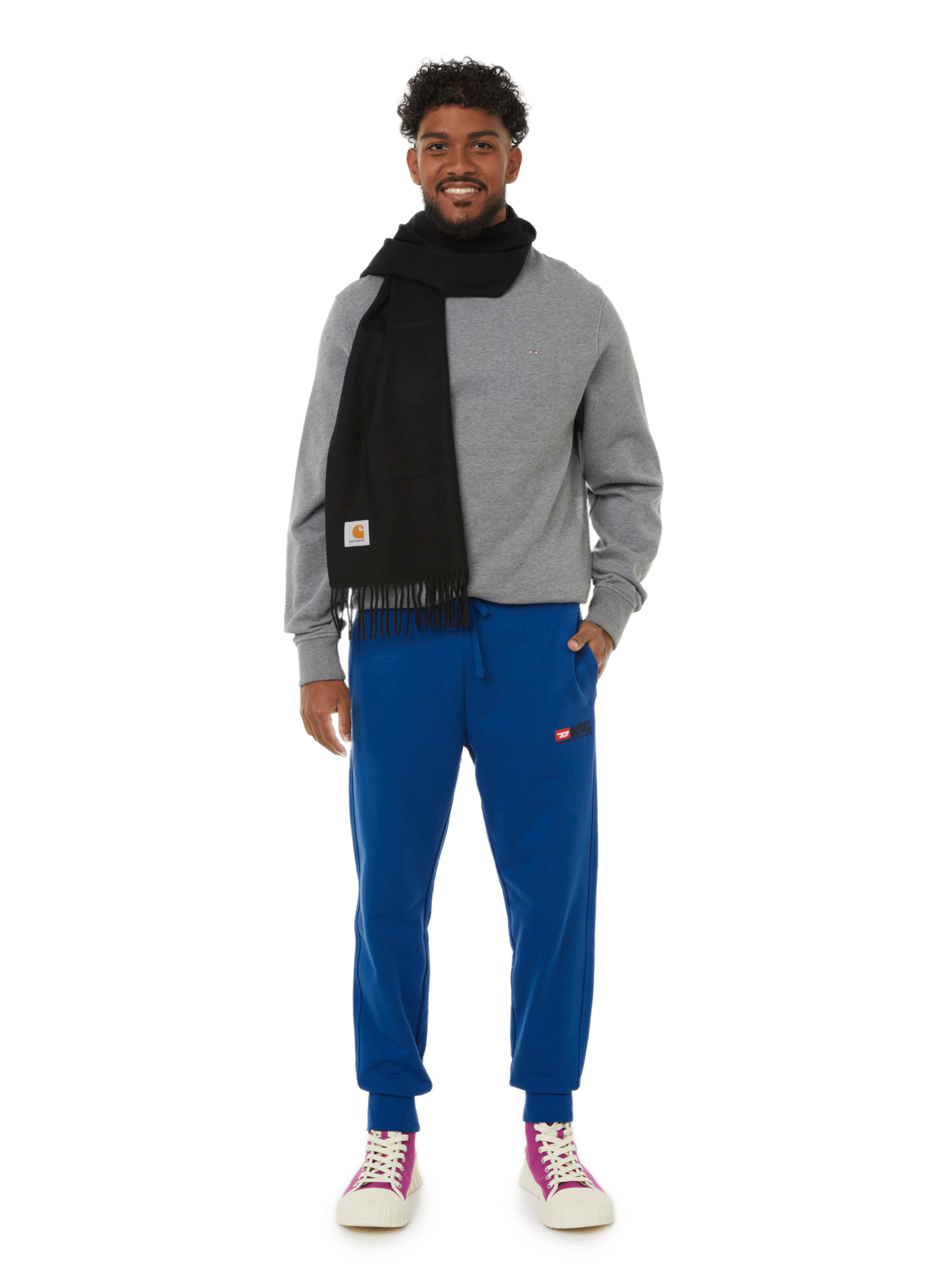 CARHARTT WIP Echarpe en laine Noir