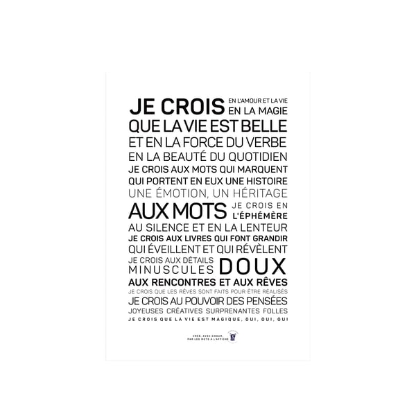 Affiche La vie est belle