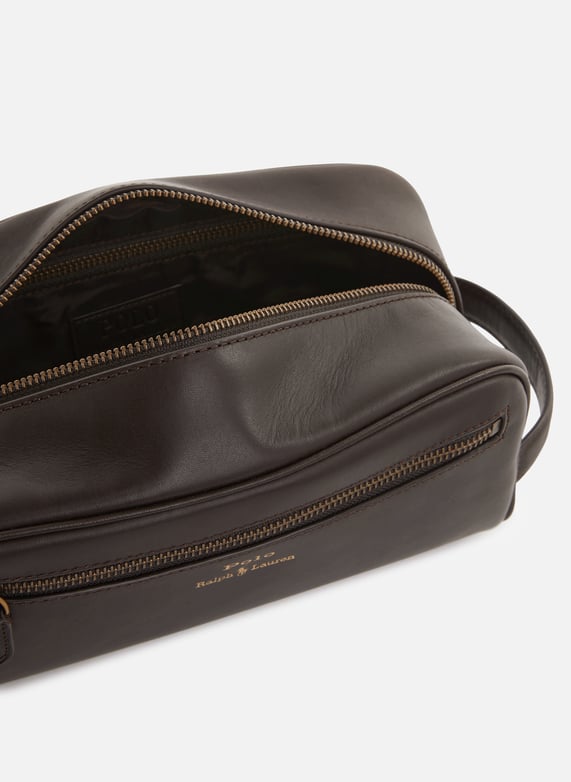 TROUSSE DE TOILETTE EN CUIR POLO RALPH LAUREN pour HOMME Printemps