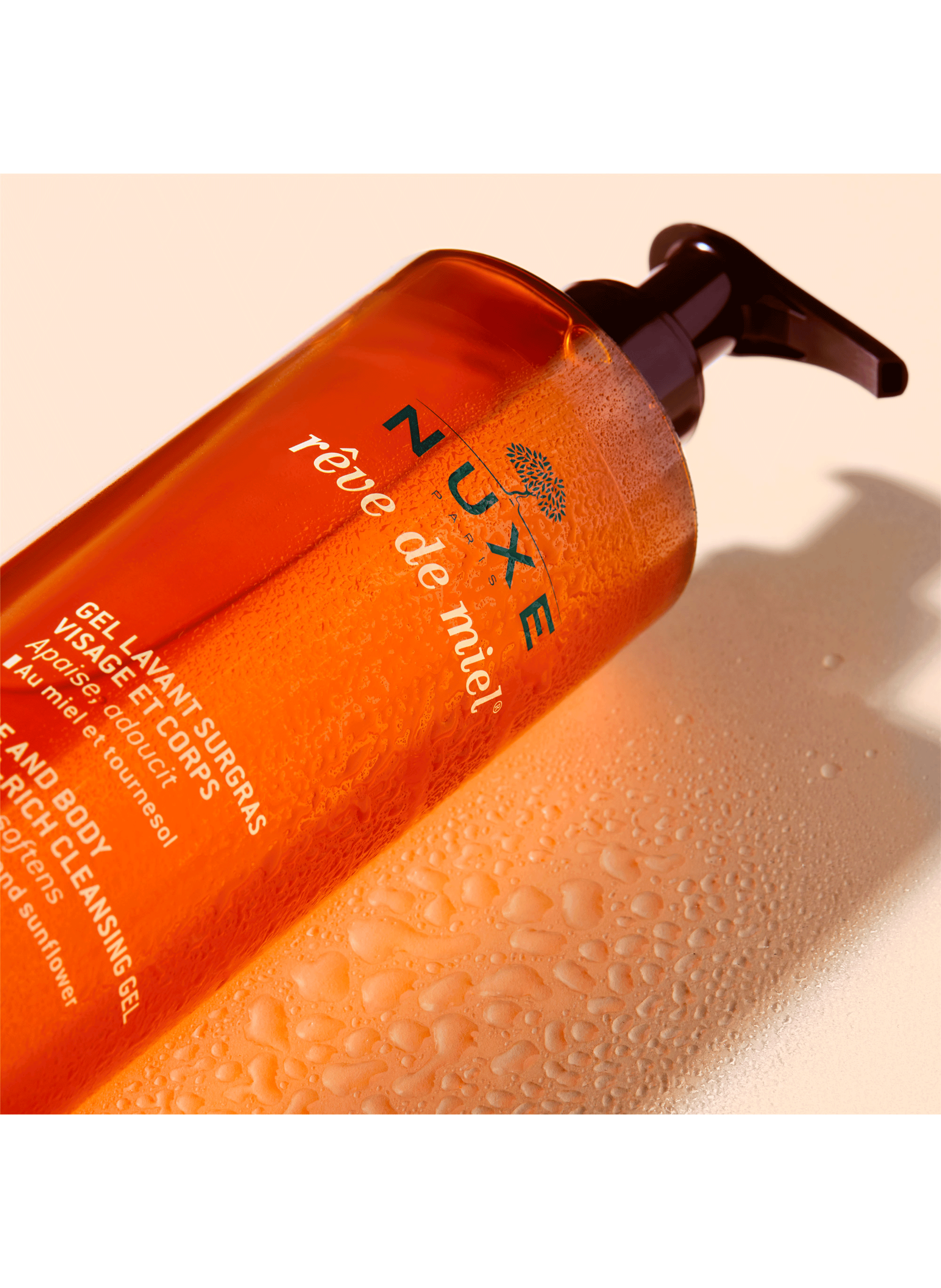 Gel lavant surgras visage et corps Rêve de Miel® NUXE No color