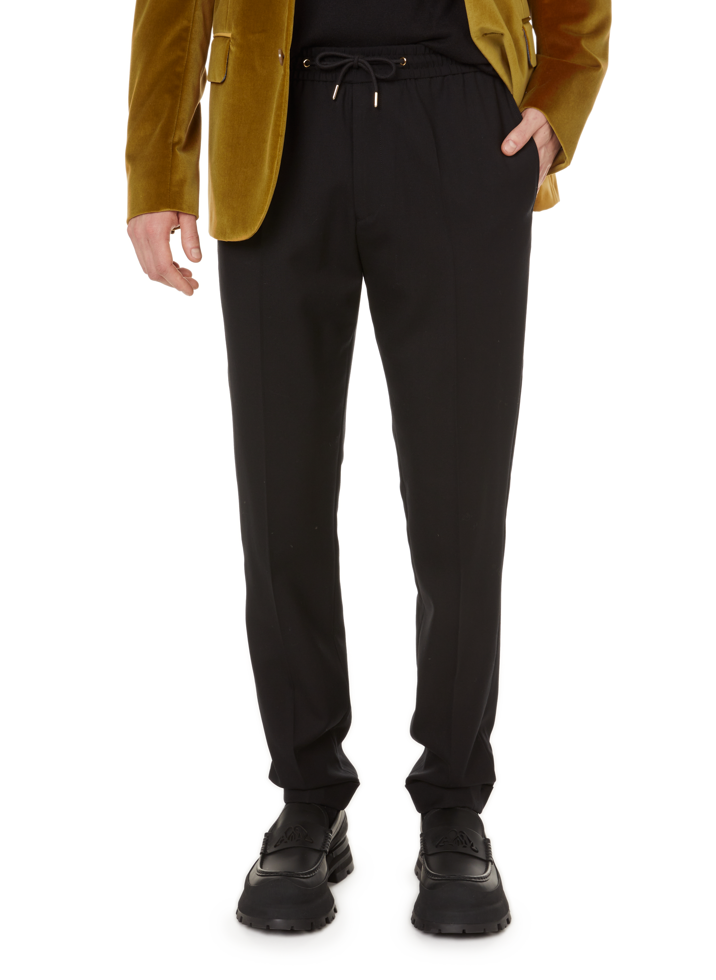 Mocassins en cuir ALEXANDER MCQUEEN Noir