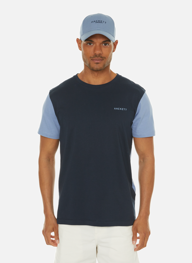 Schlichtes Baumwoll-T-Shirt HACKETT