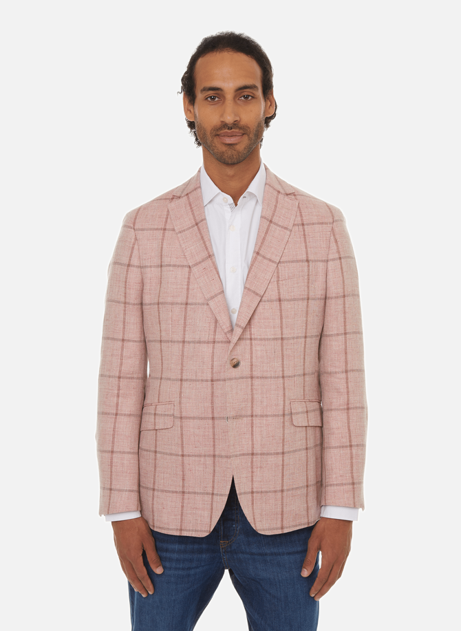 HACKETT linen and wool blazer jacket