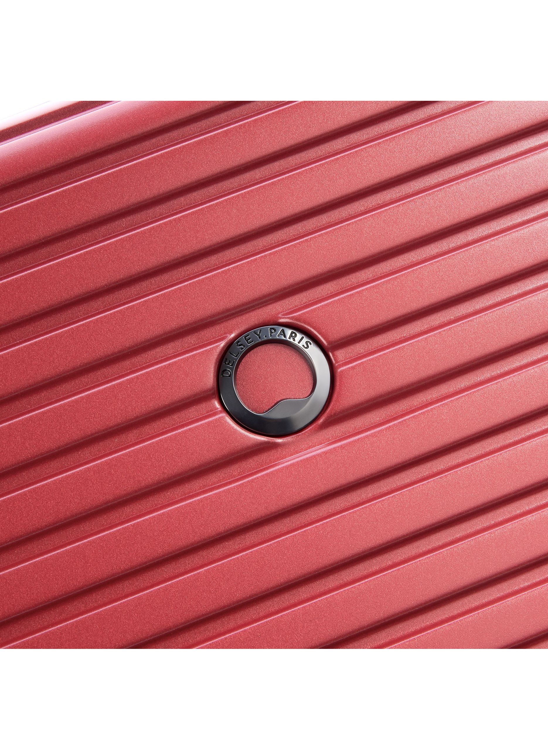 Valise cabine rigide taille s - caumartin plus DELSEY PARIS Rouge