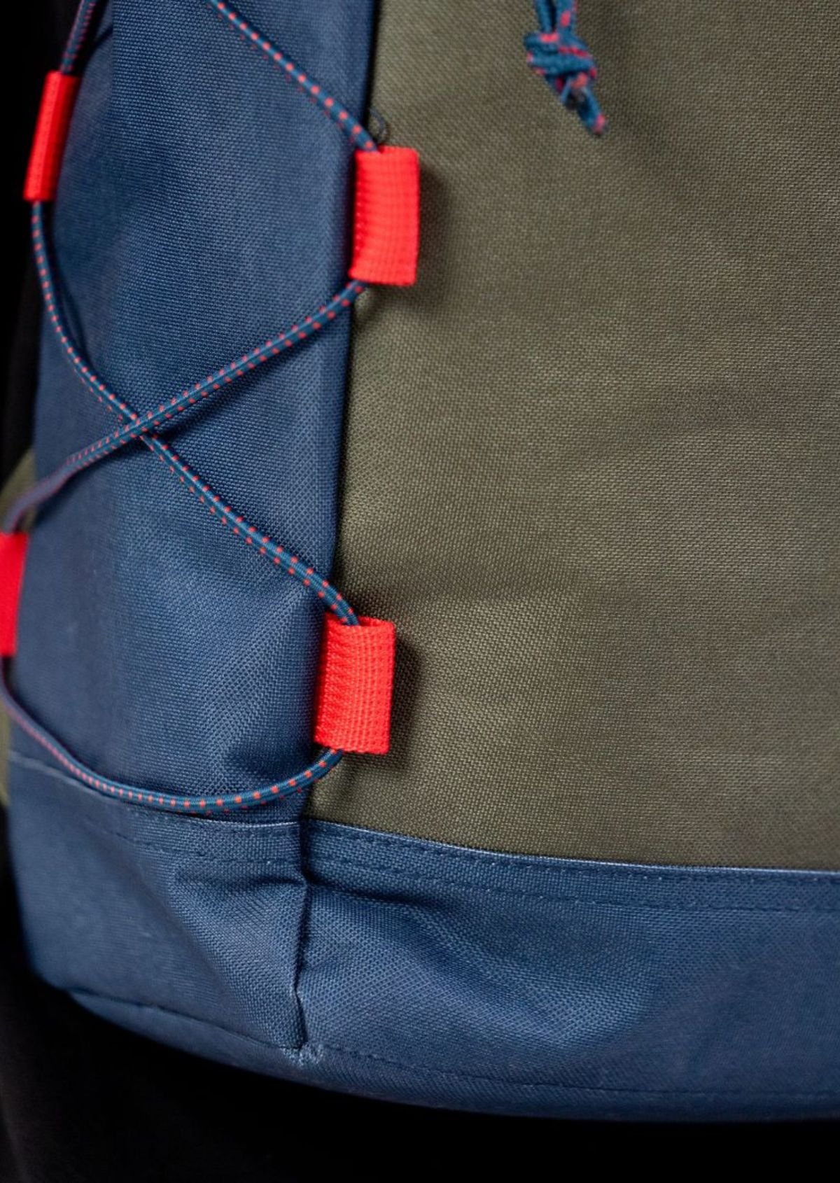 Sac à dos en polyester recyclé rolltop BILLYBELT Bleu