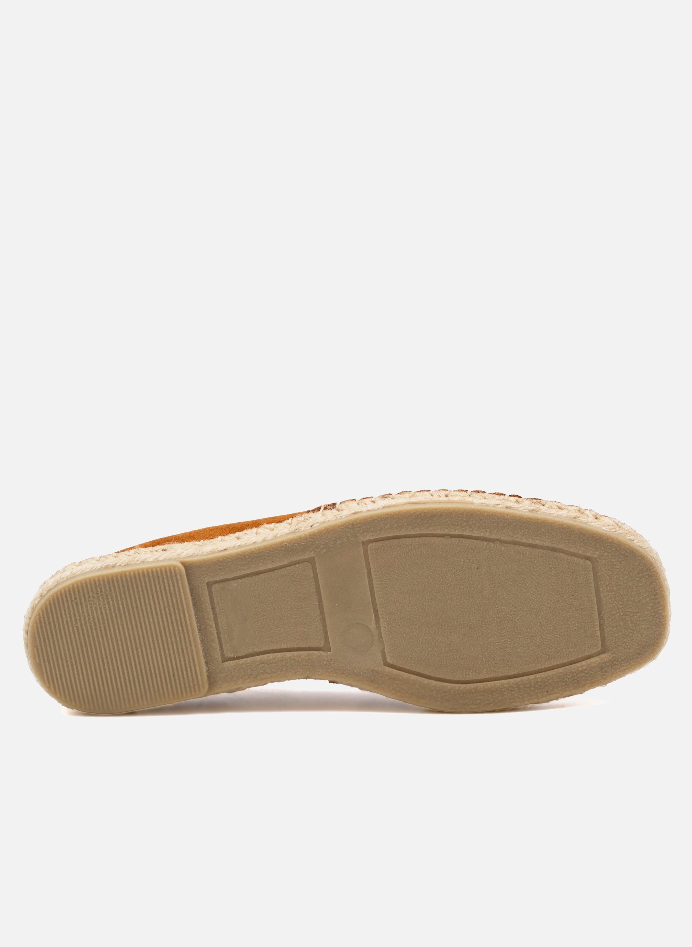 Espadrilles homme cuir daim JULES & JENN Marron