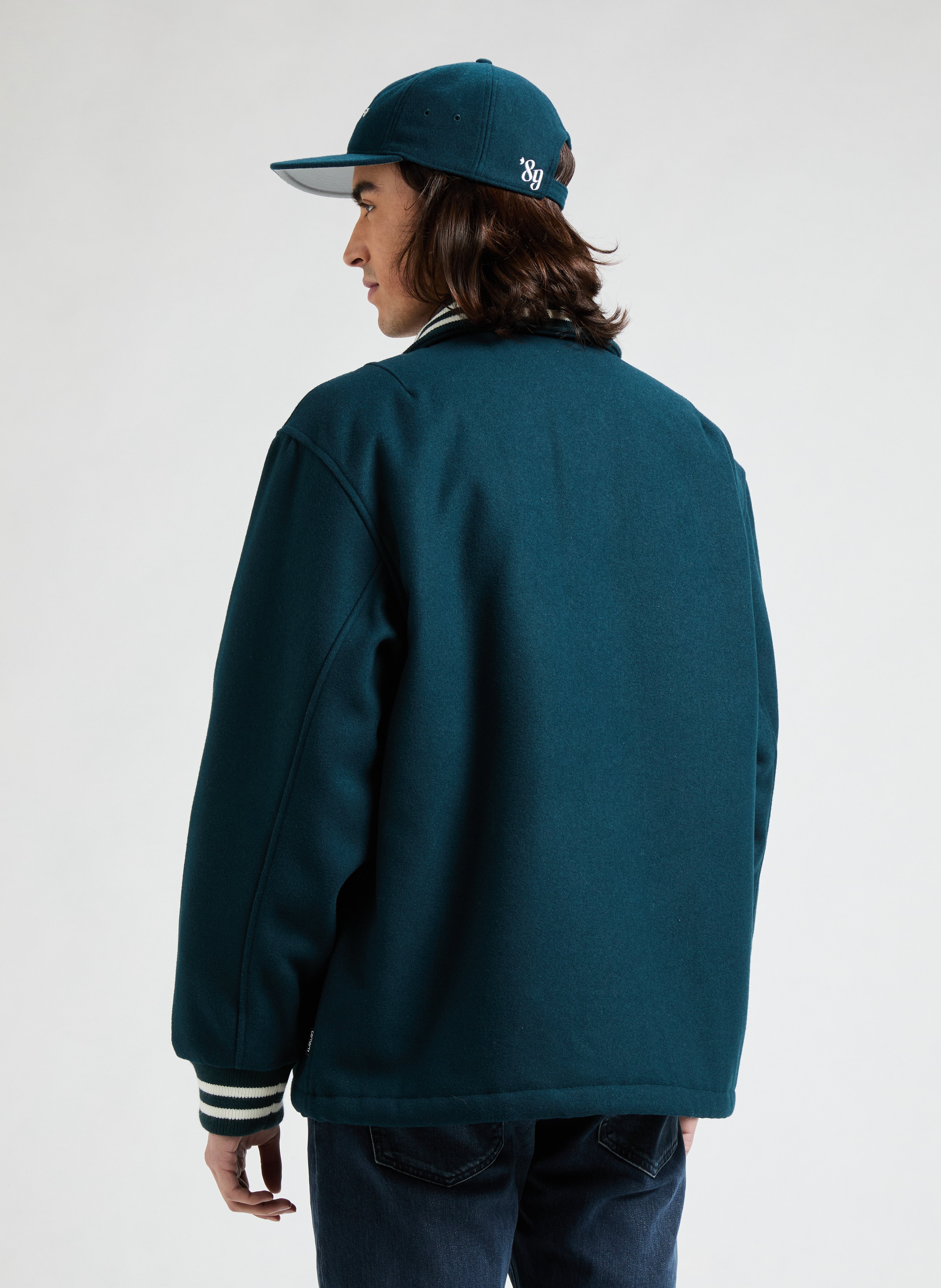 Wool jacket CARHARTT WIP Green