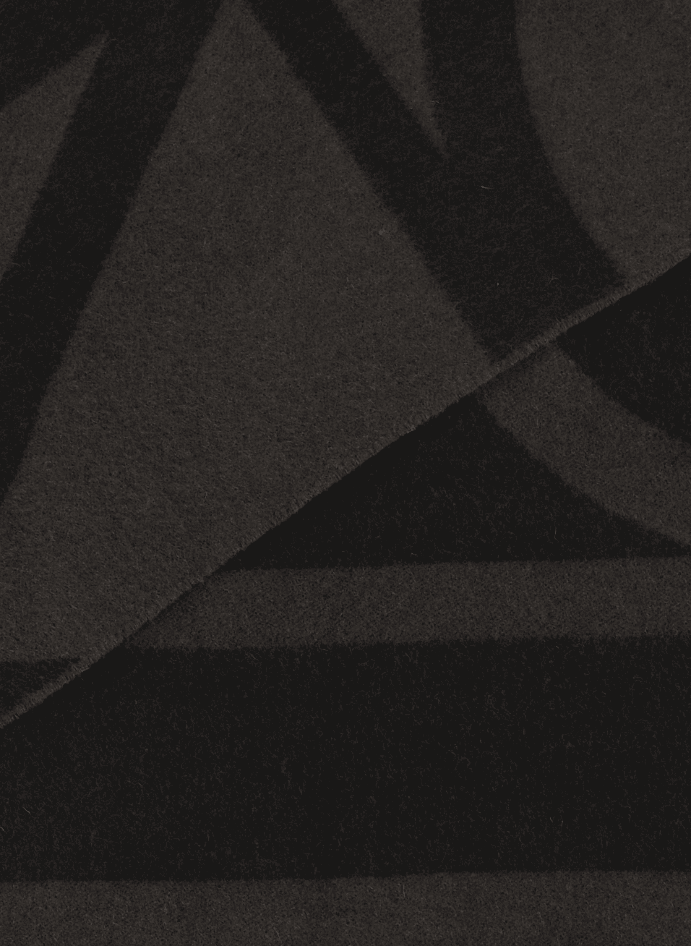 Scarf with a plain and checked appearance TOTEME Grey