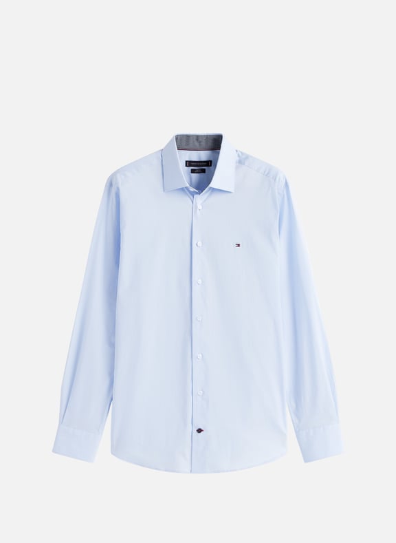 Chemise en coton Bleu by TOMMY HILFIGER TOMMY HILFIGER Chemise en coton Bleu