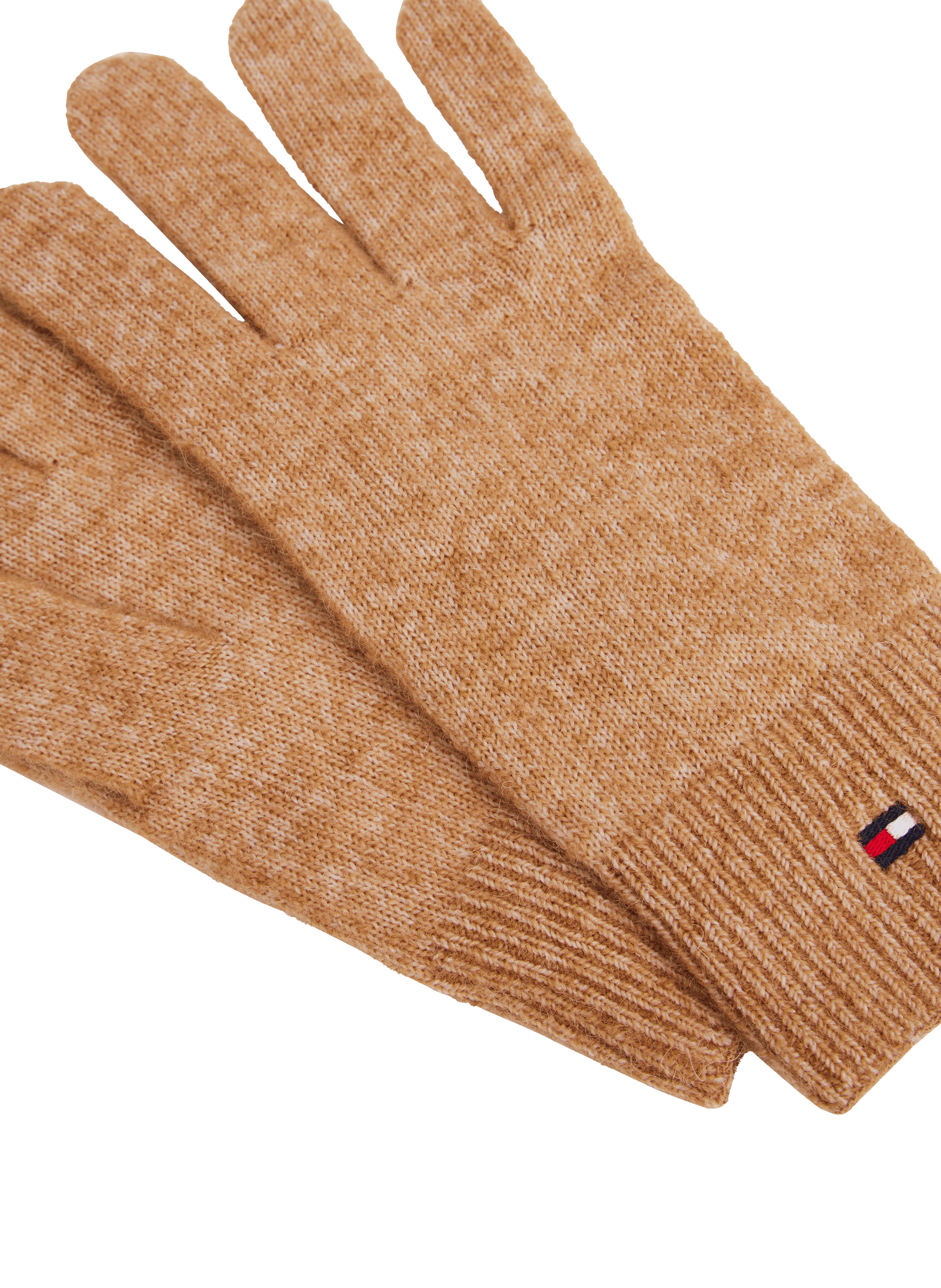 Logo gloves TOMMY HILFIGER Brown