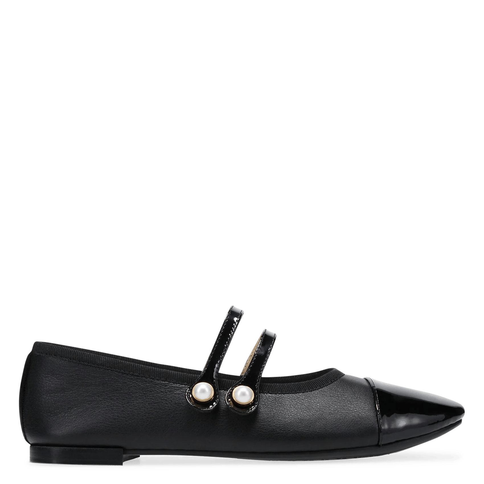 Ballerines en cuir REPETTO Noir