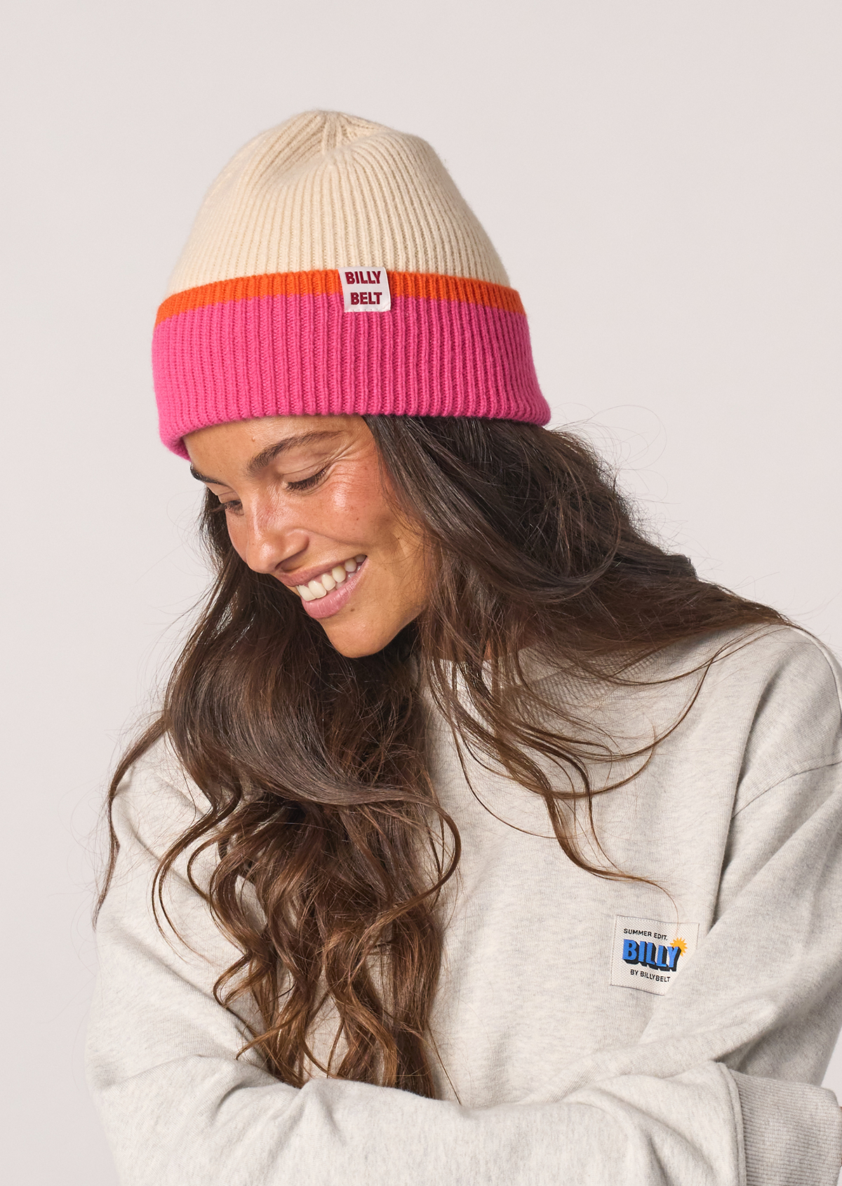 Bonnet en laine BILLYBELT Beige