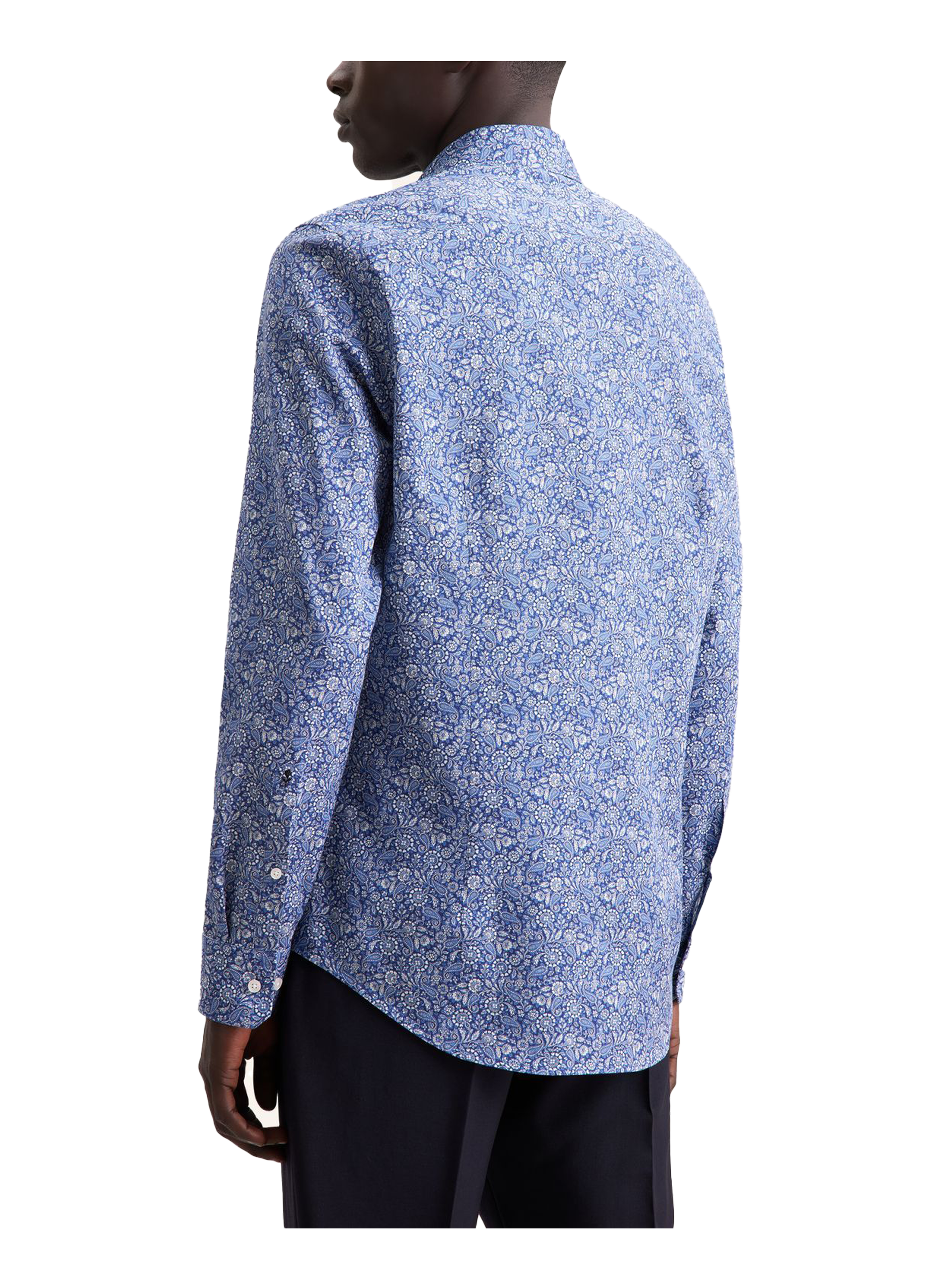 Cotton patterned shirt SEIDENSTICKER Blue