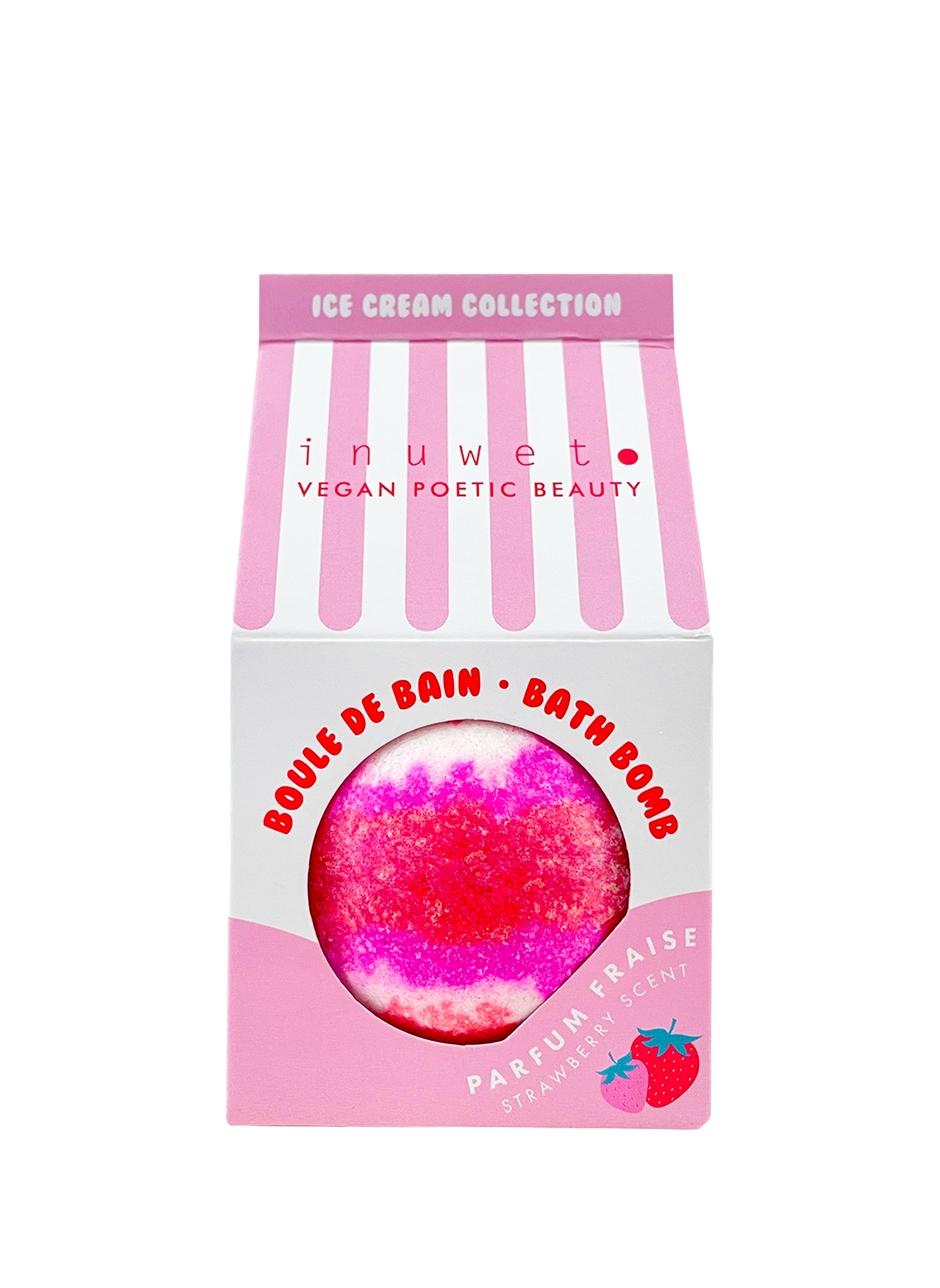 Boule De Bain - Icecream Fraise INUWET No color