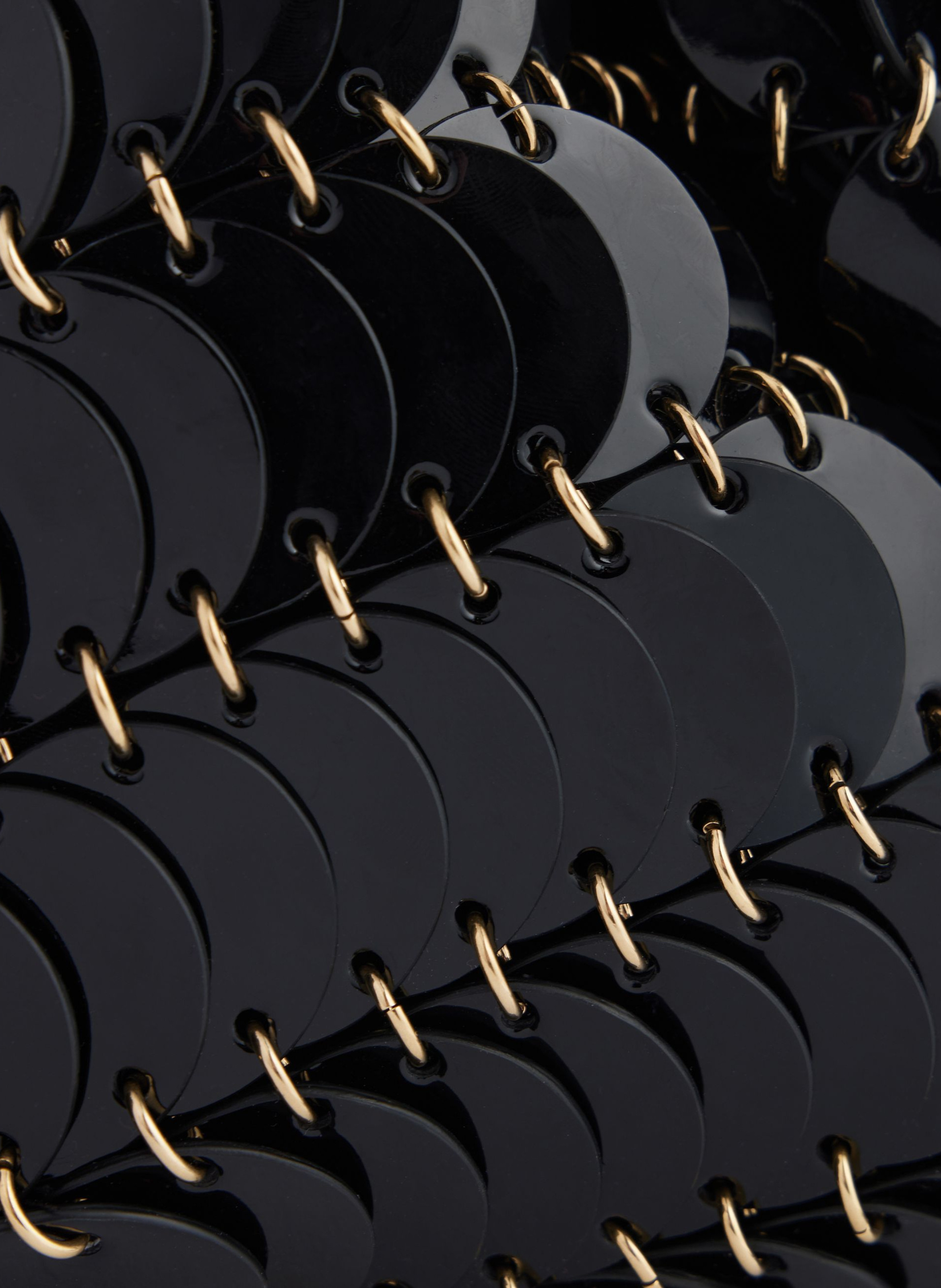 Sac en cuir paco night RABANNE Noir