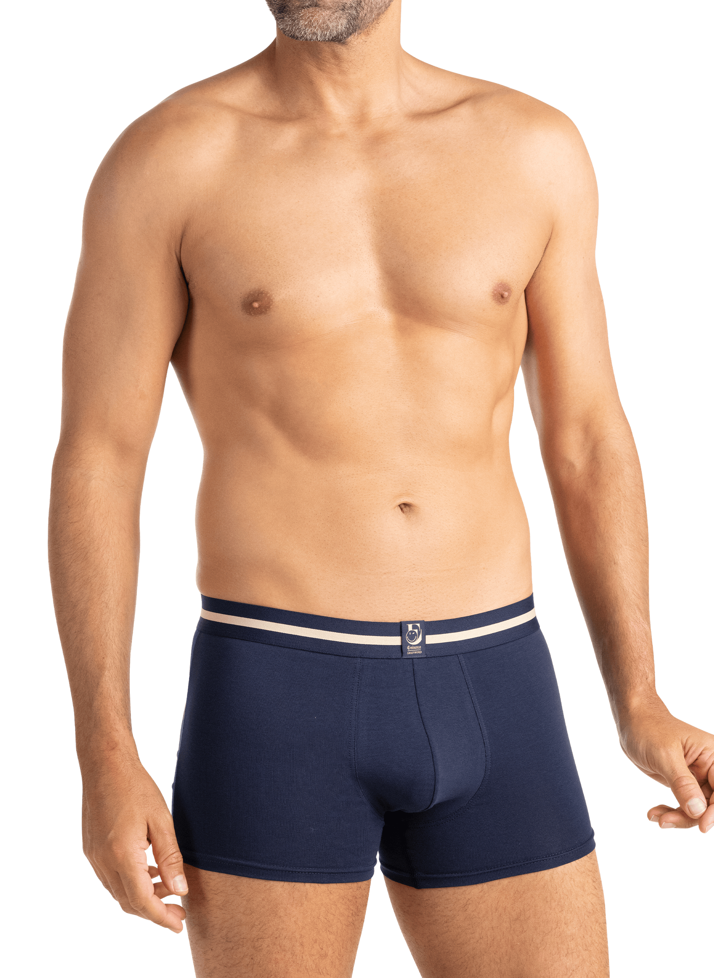 Lot de 3 boxers en coton mélangé EMINENCE Multicolore