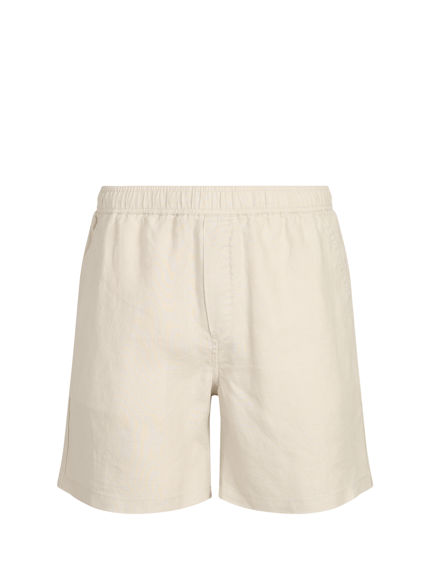 Linen straight shorts SAMSOE SAMSOE Grey