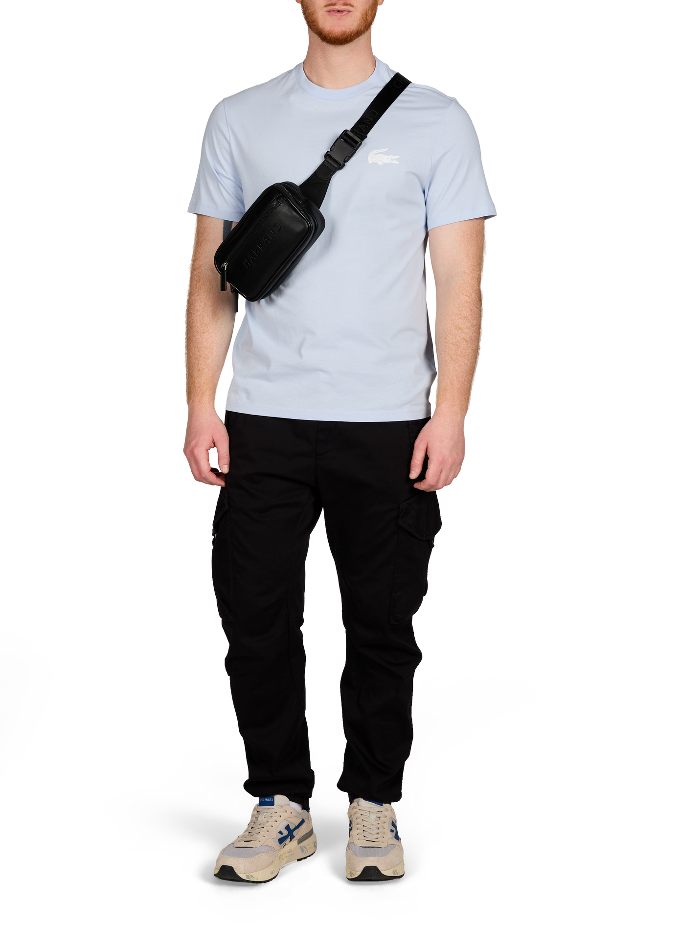 Crossbody logo bag CHABRAND Black