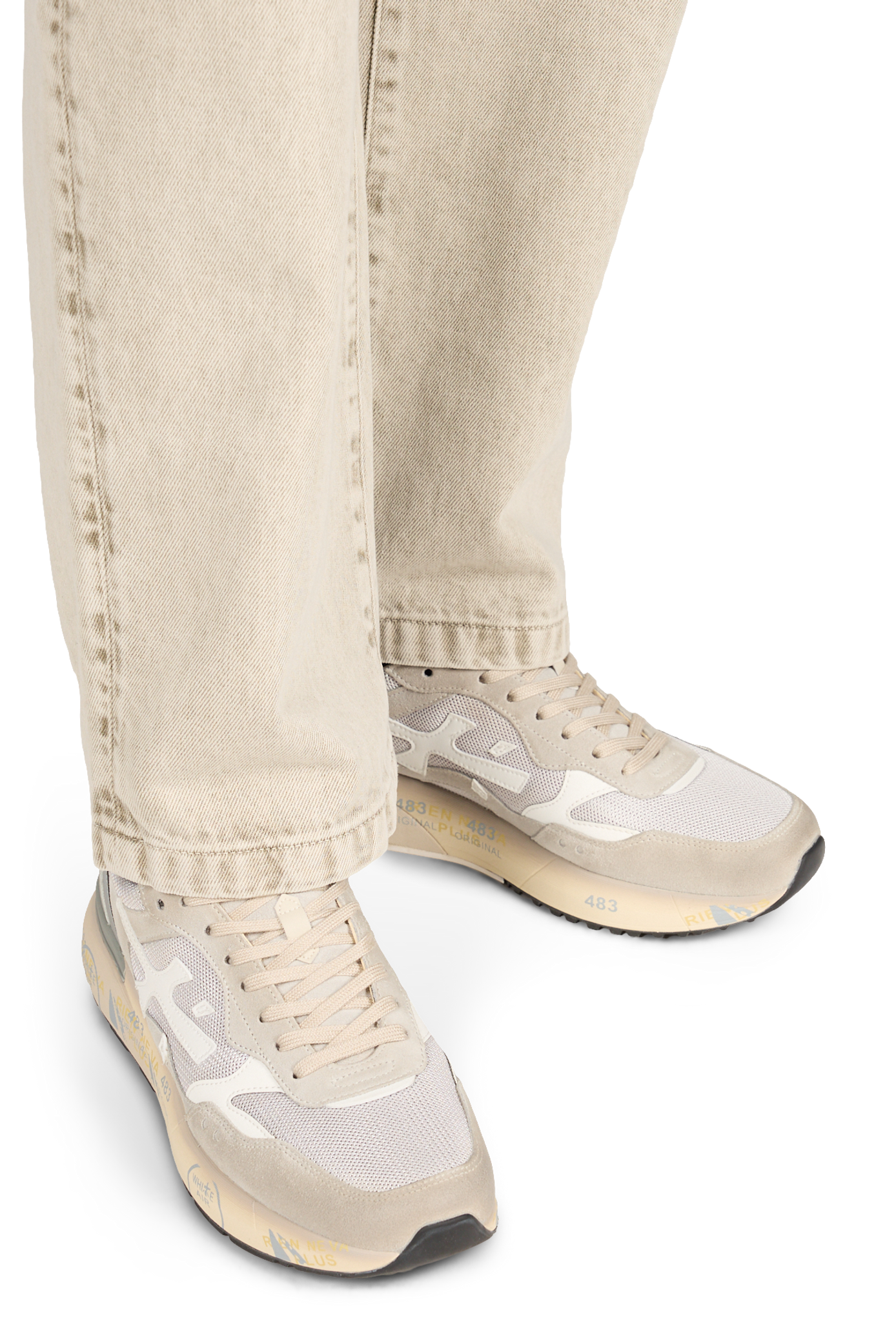 Baskets basses Mick 0.1 PREMIATA Gris