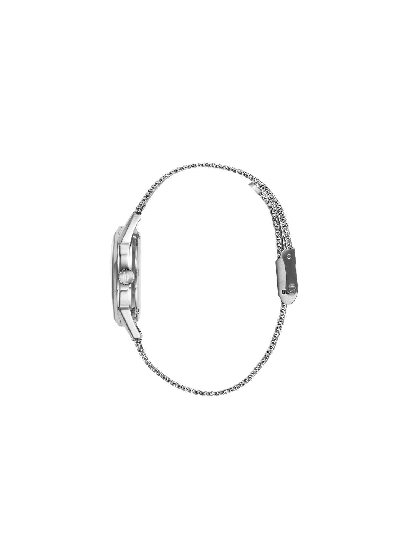 Montre quartz Himalaya en acier inoxydable LIP Blanc