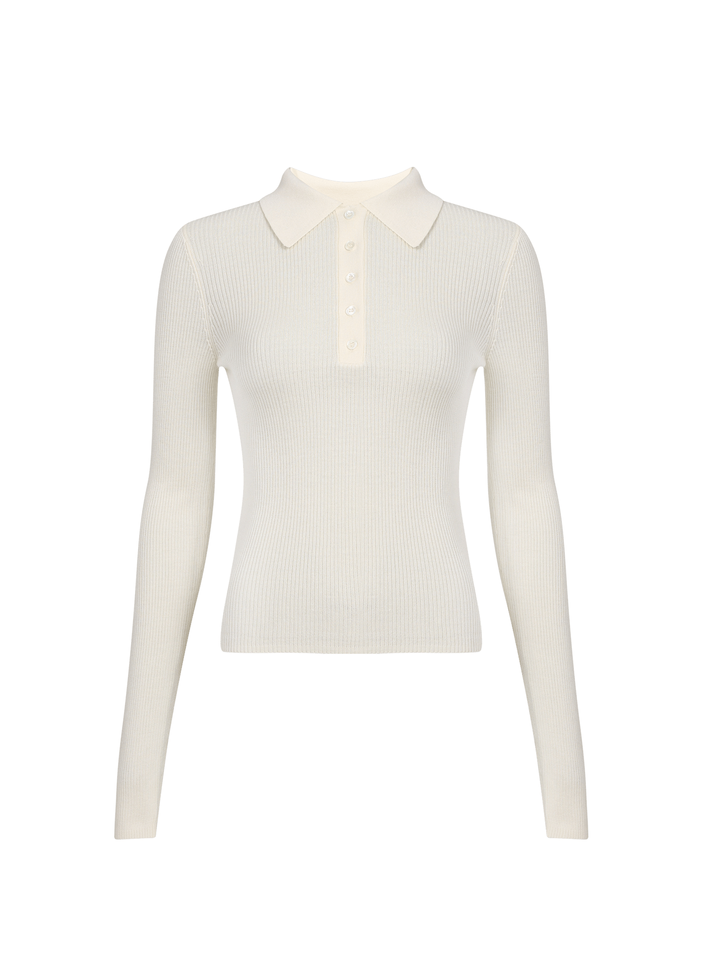 Top de seda y lana ALMADA Beige