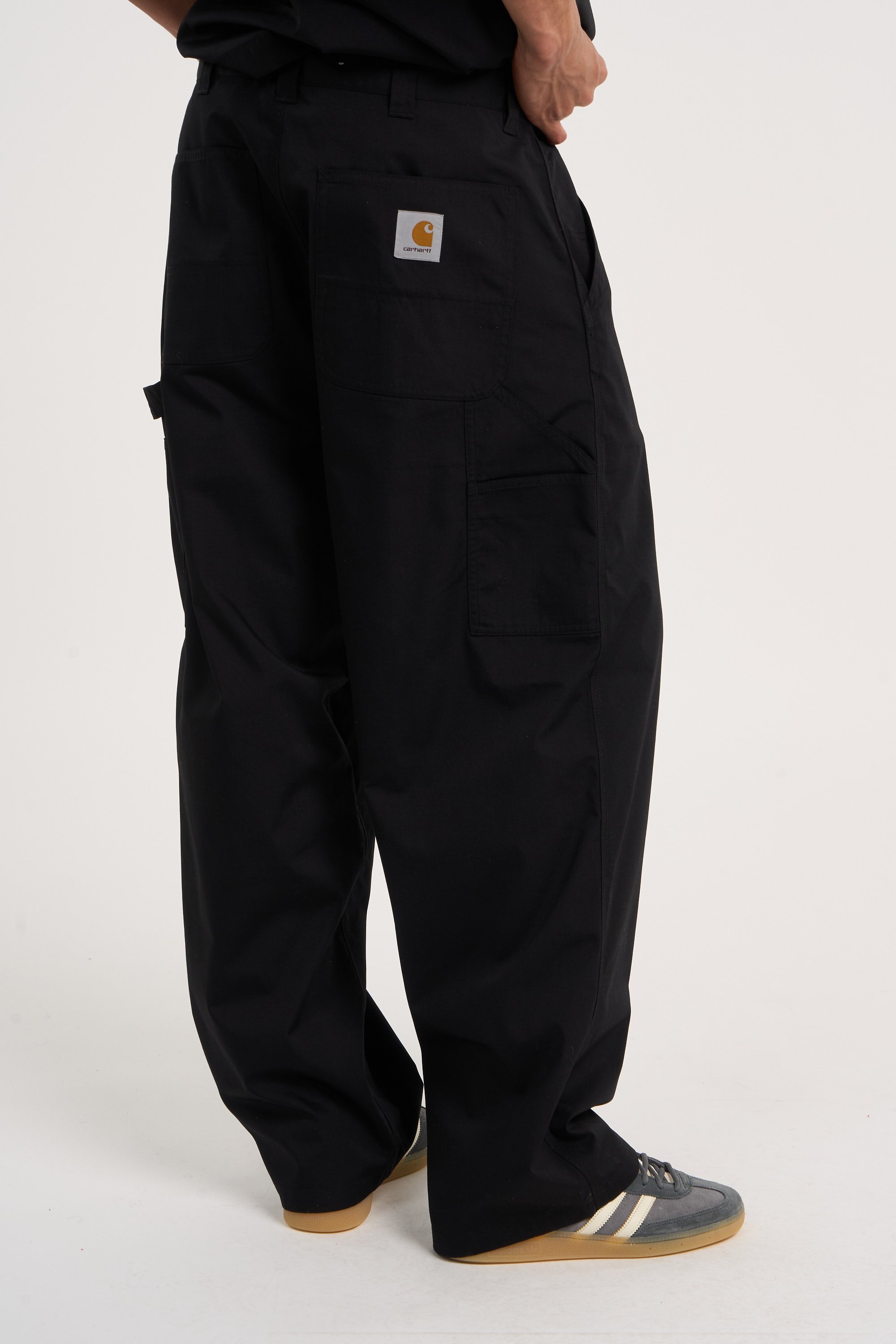 Pantalon postal single knee pant CARHARTT WIP Noir