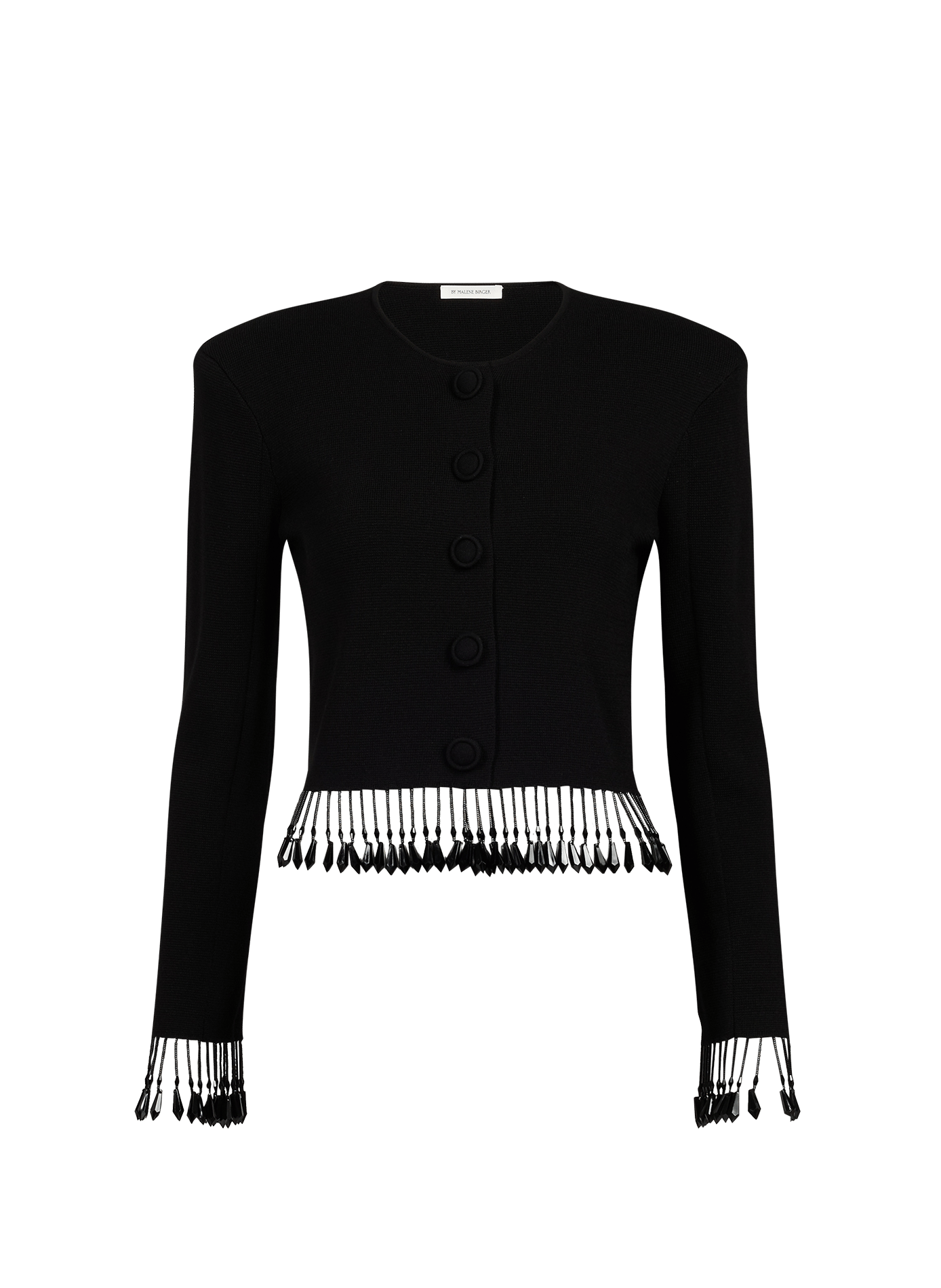 Round neck vest BY MALENE BIRGER Black