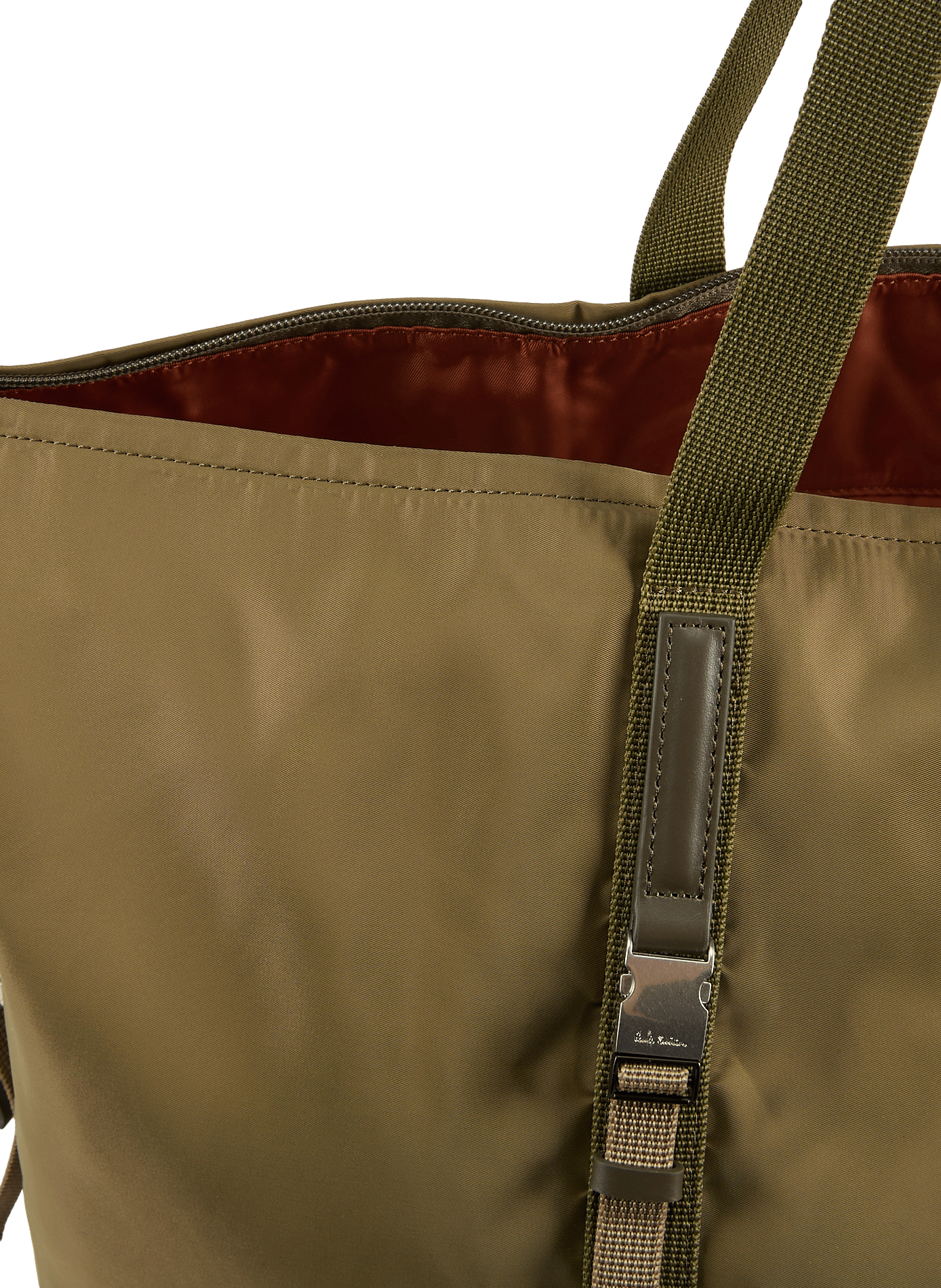 Sac de voyage à détails boucles et logo brodé PAUL SMITH Marron