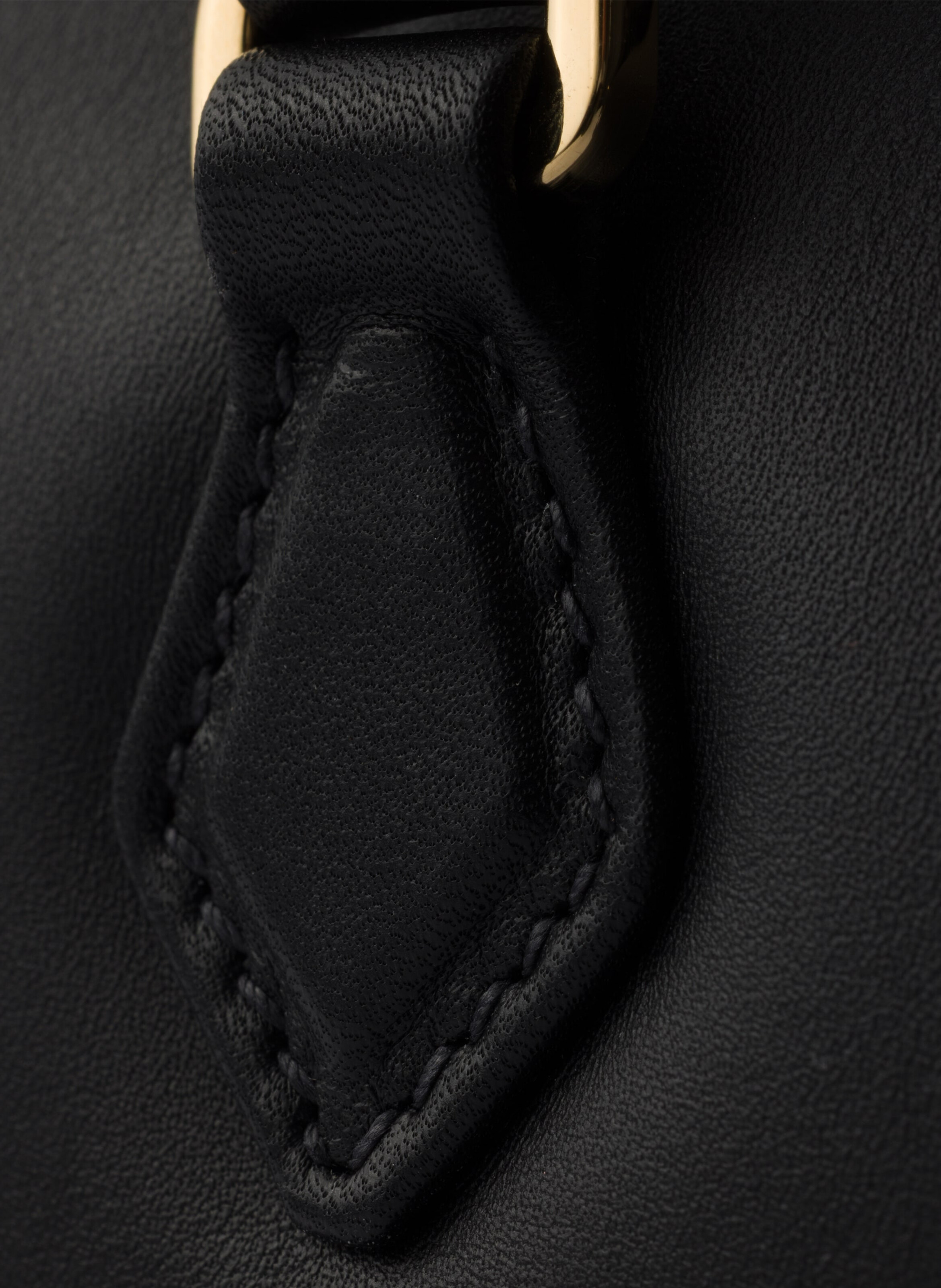 Sac à main en cuir PRADA Noir