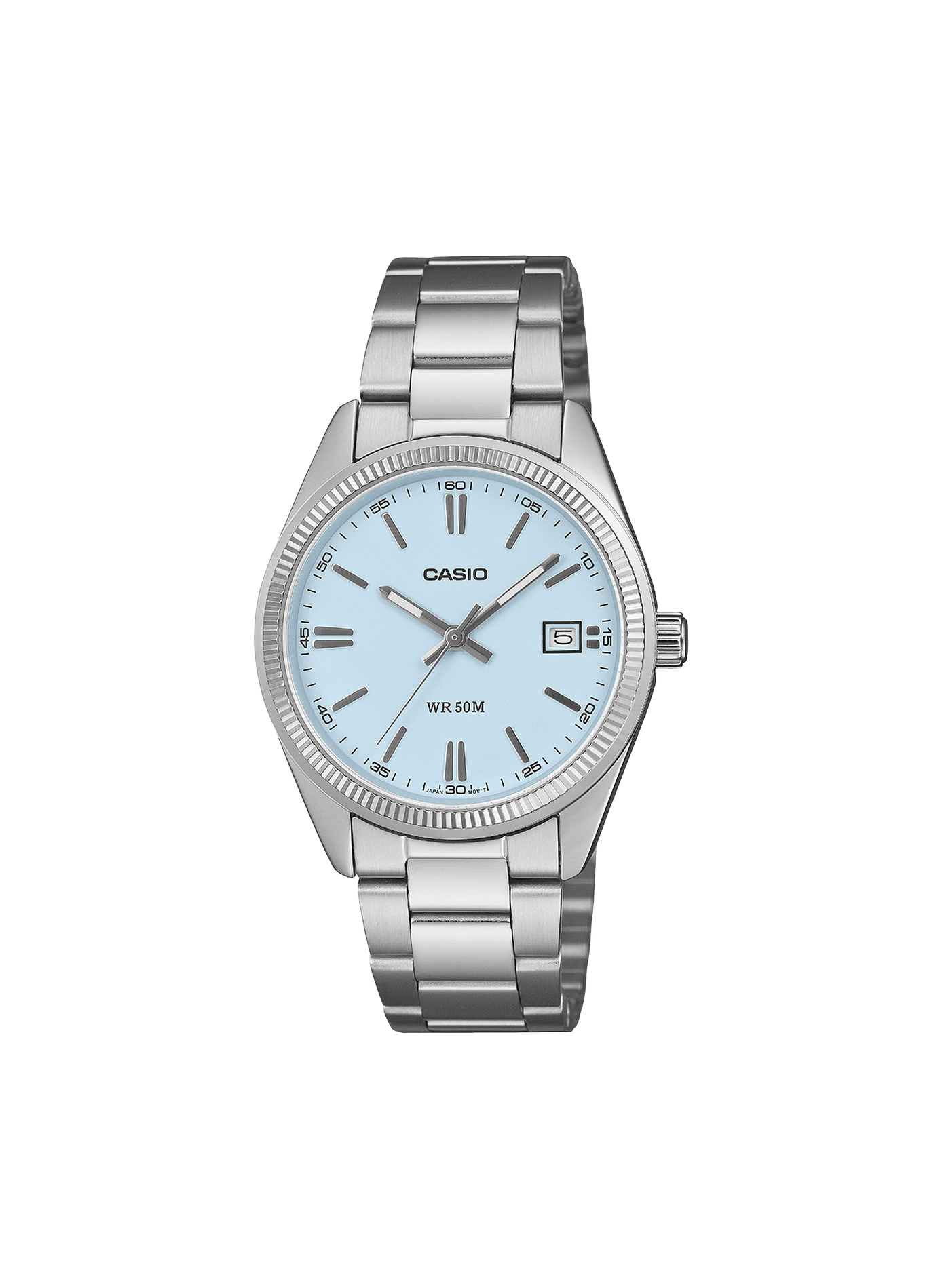 Vintage Casio stainless steel quartz watch CASIO Blue